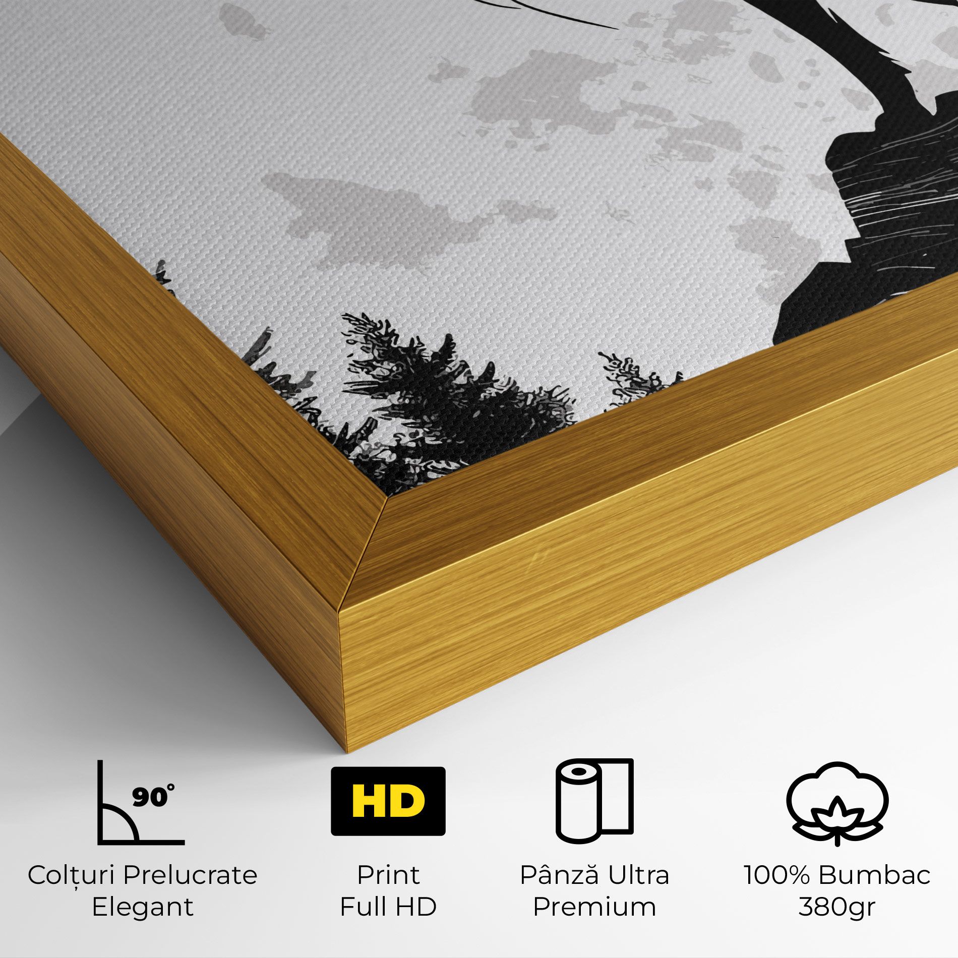 Grey Moon Wolf mockup 4