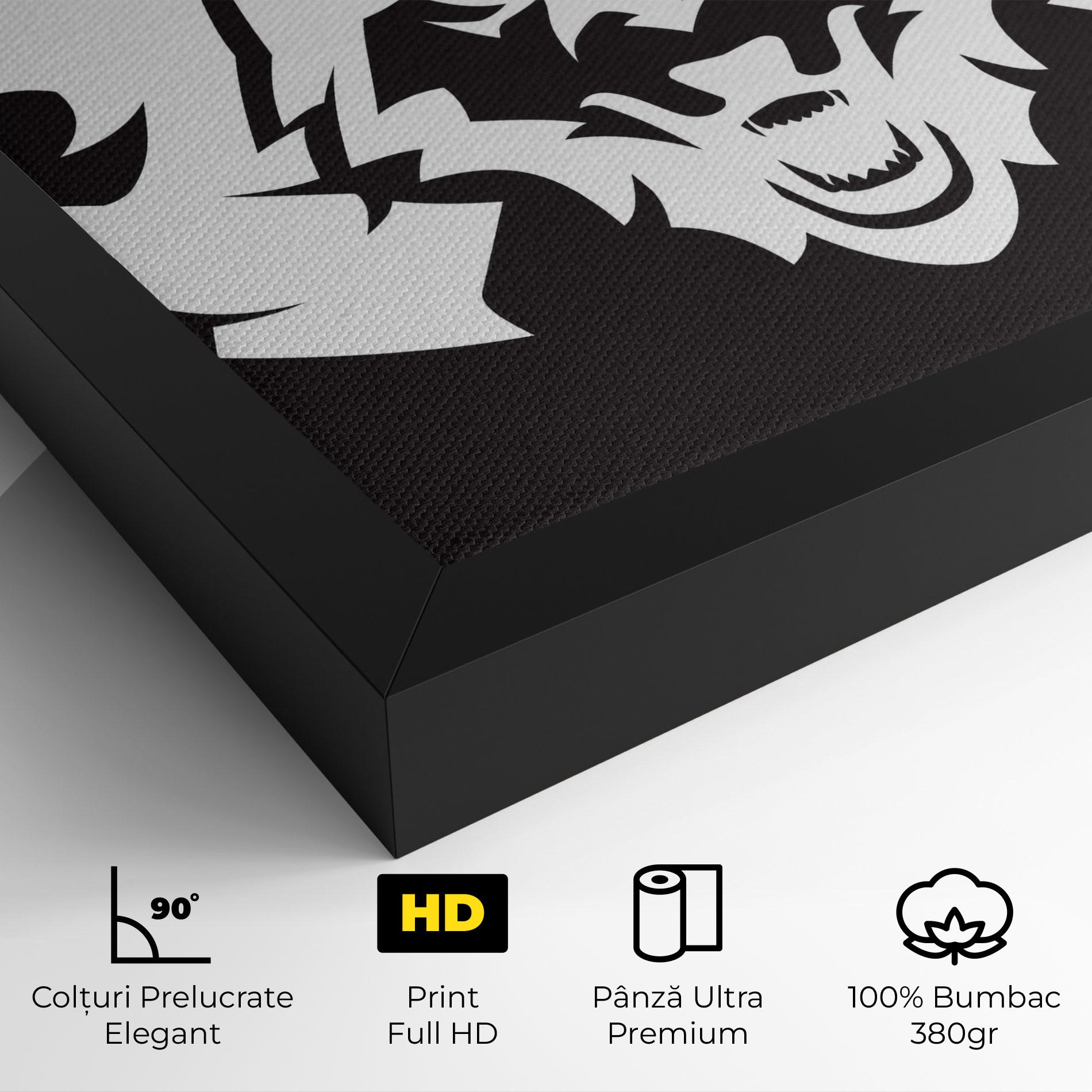 Tablou Canvas 3 Wolf Heads mockup 4