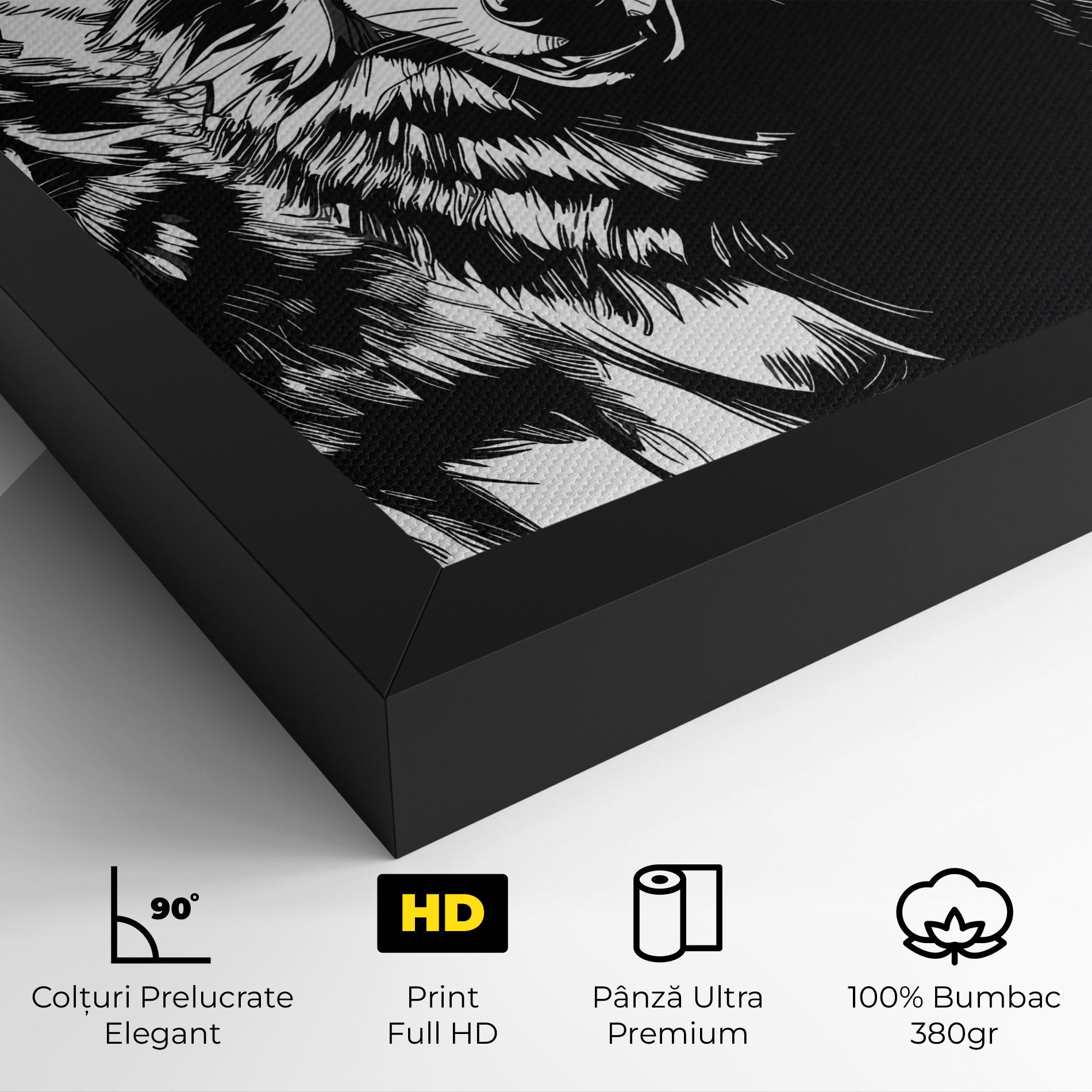 Tablou Canvas Wolves mockup 4