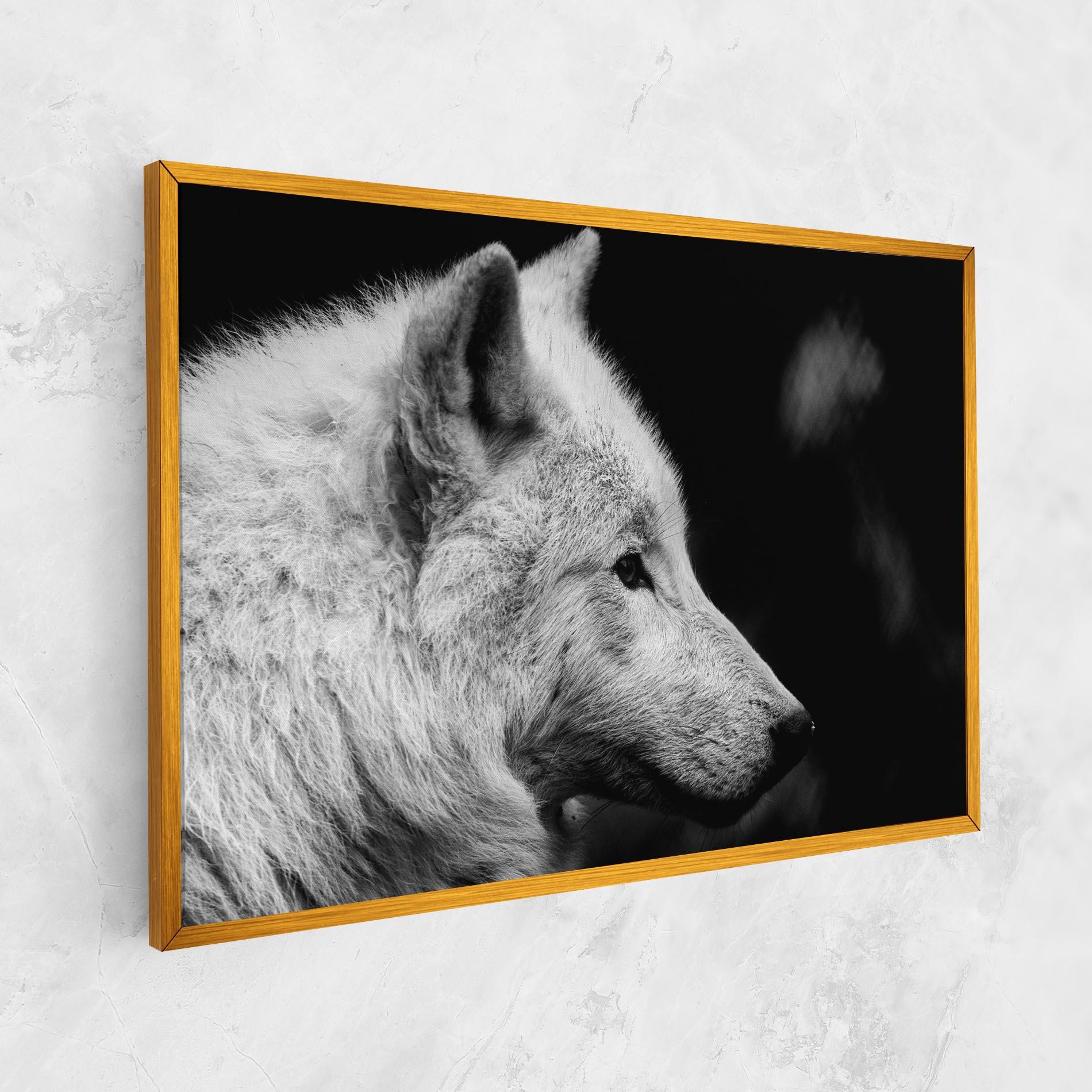 Tablou Canvas Grey Wolf mockup 1