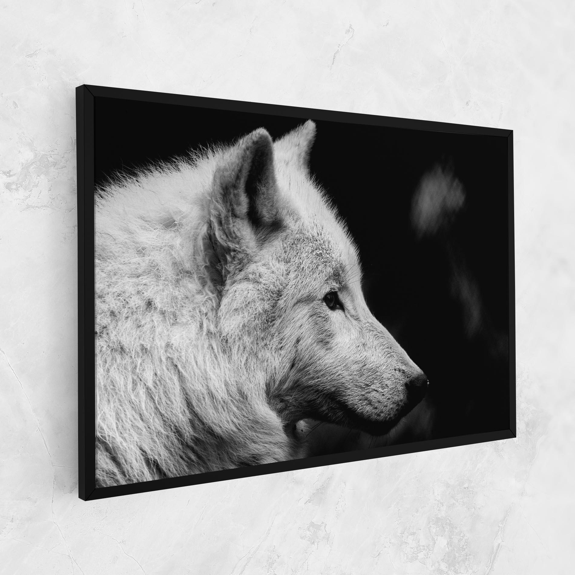 Tablou Canvas Grey Wolf mockup 1