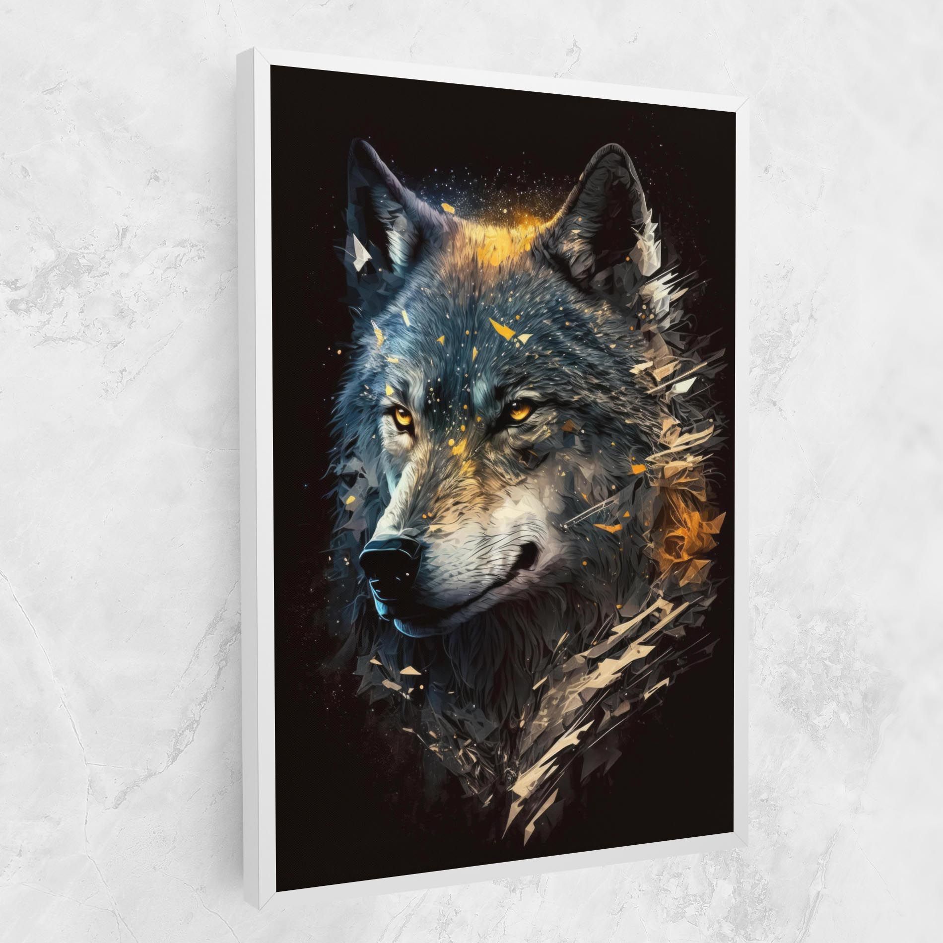 Wolf Portrait mockup 1