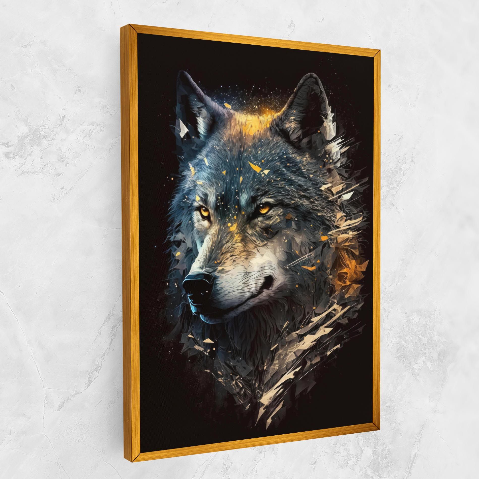 Wolf Portrait mockup 1
