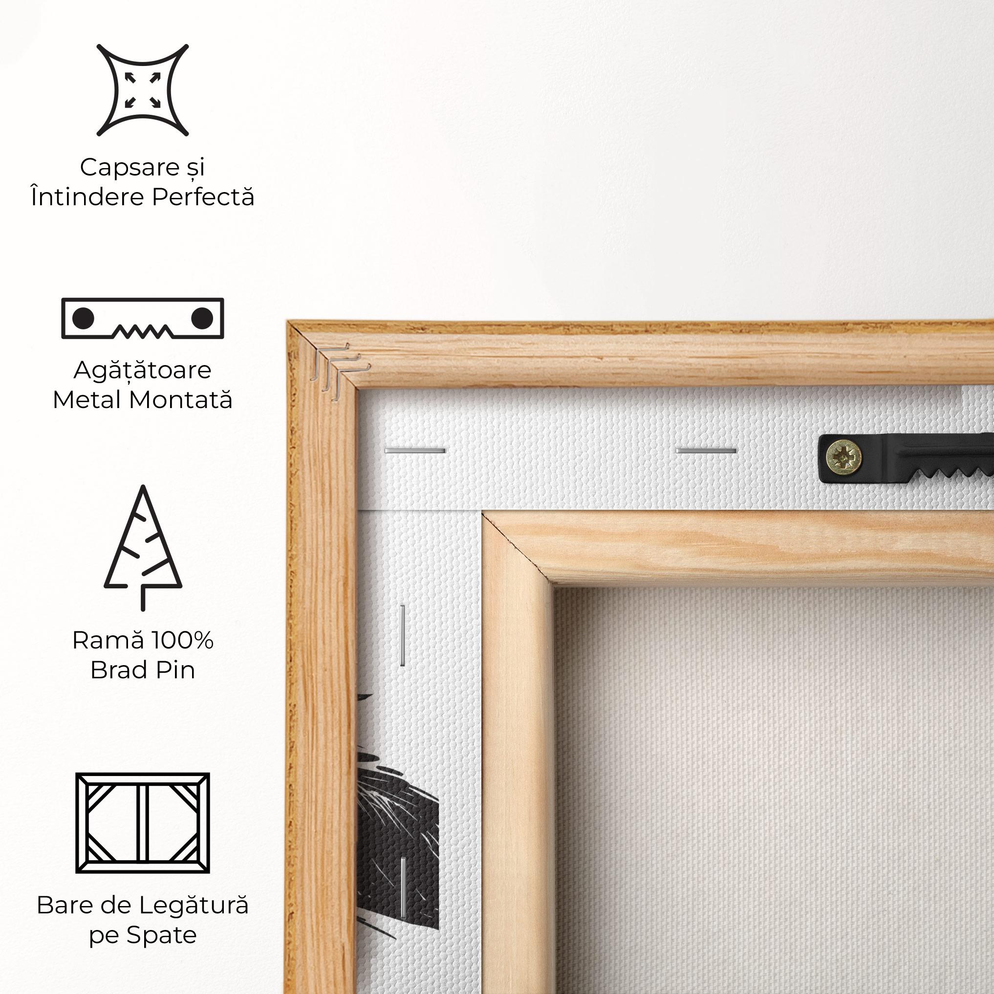 Tablou Canvas Black Wolves mockup 5