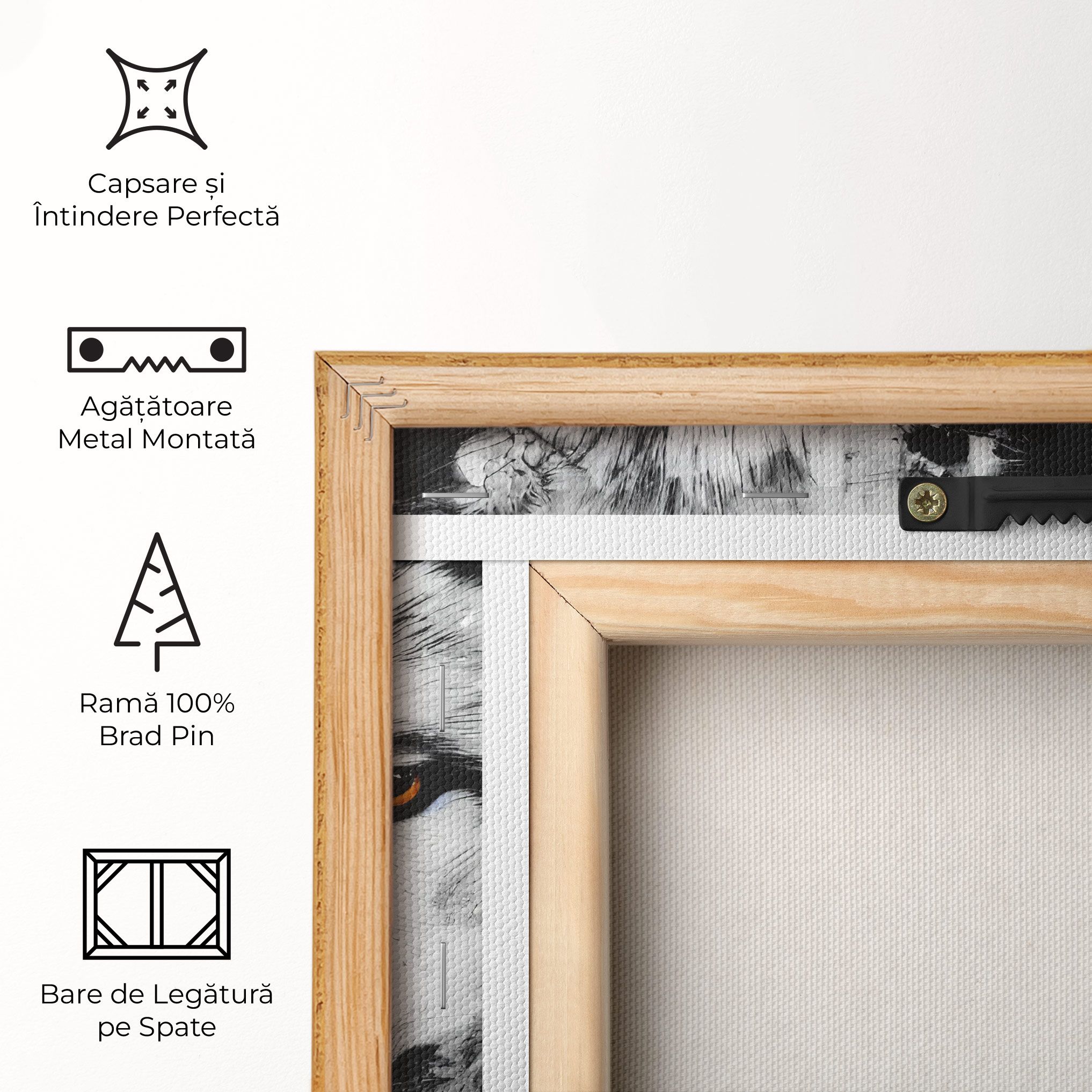 Grey Wolf Portrait mockup 5