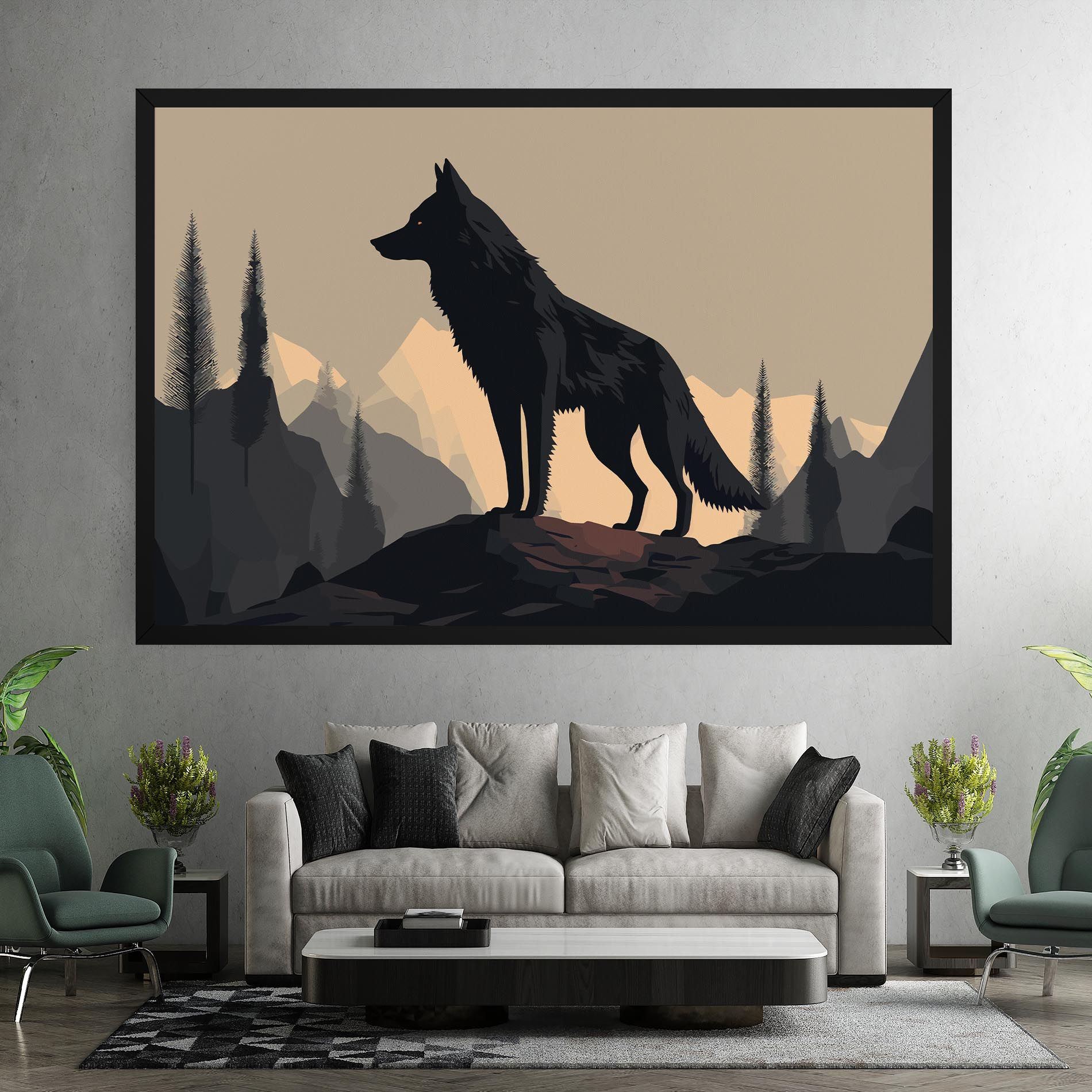 Black Wolf mockup 7