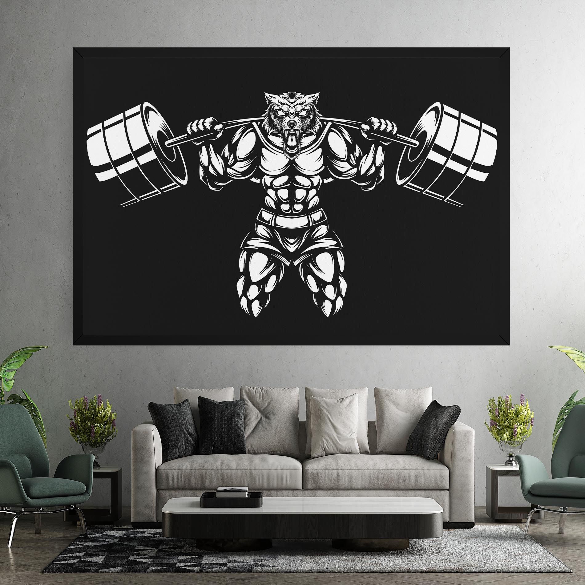 Work Out Wolf mockup 7