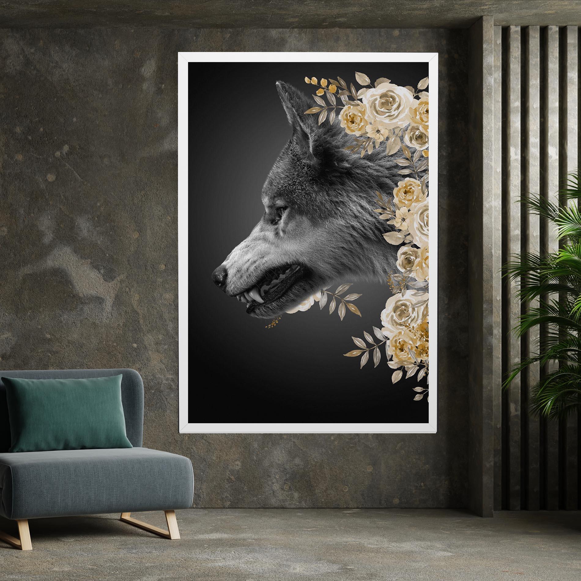 Tablou Canvas The Wolf In You mockup 7