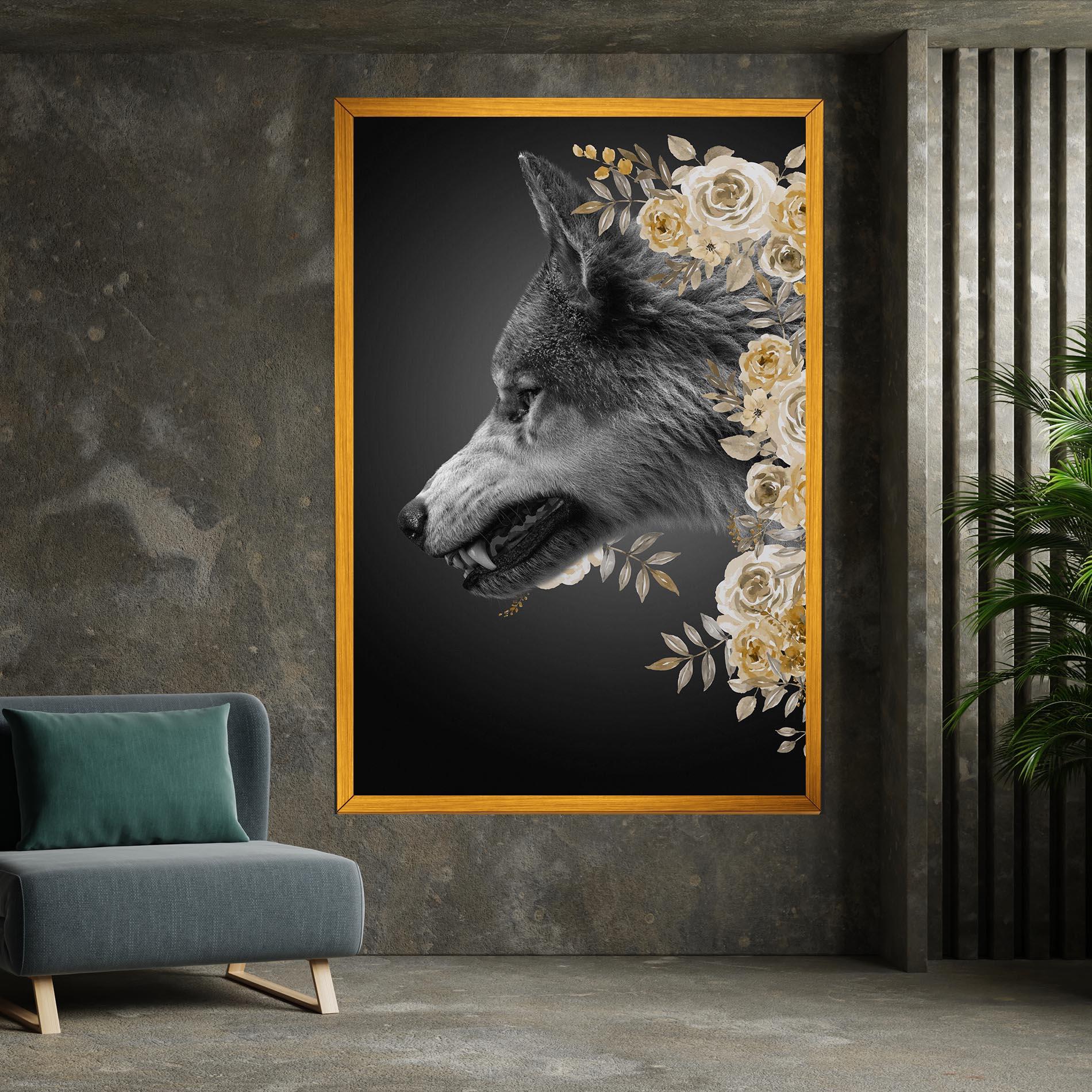 Tablou Canvas The Wolf In You mockup 7
