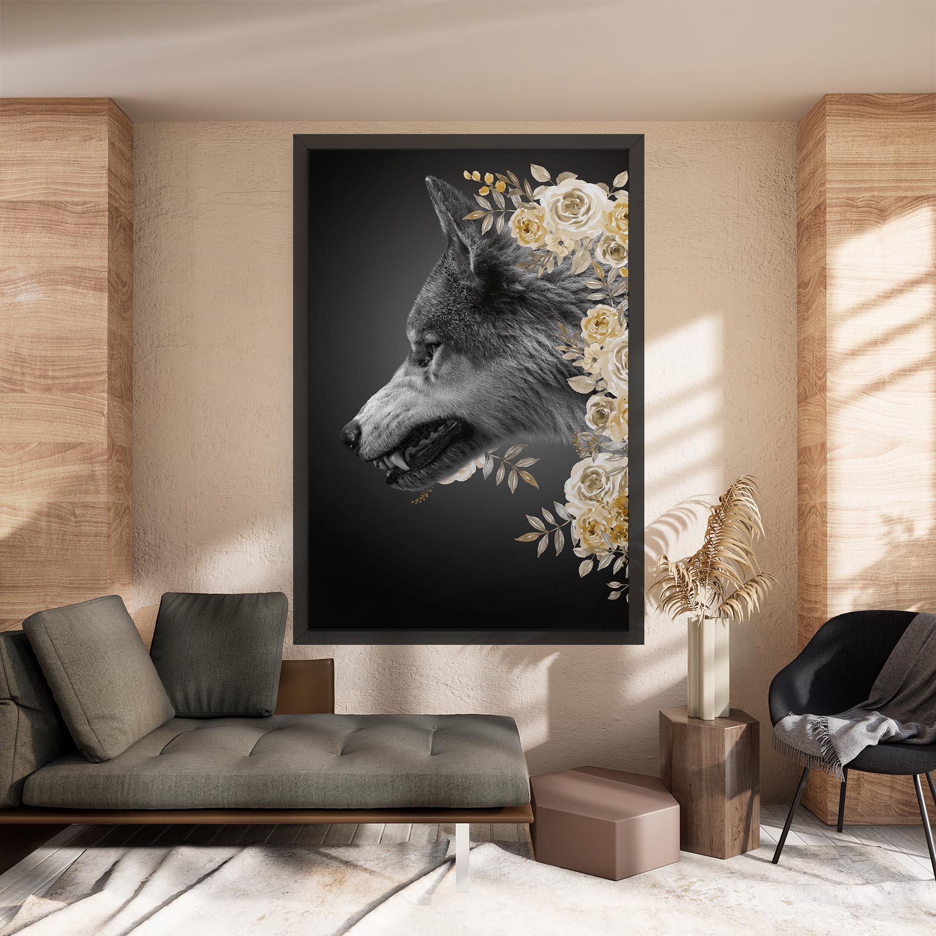 Tablou Canvas The Wolf In You mockup 8