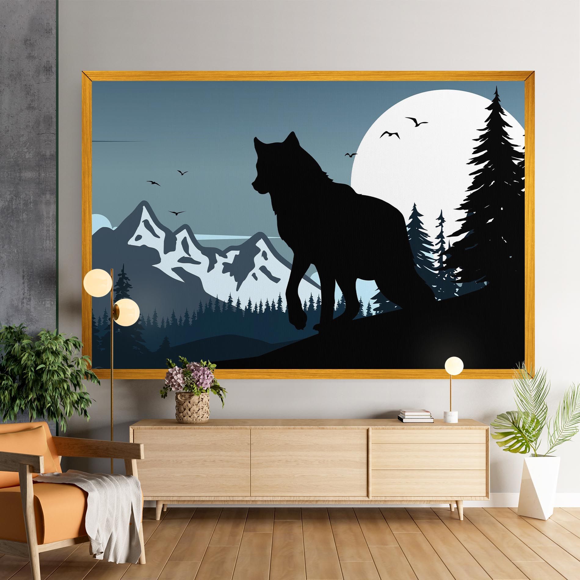 Hill Wolf mockup 9