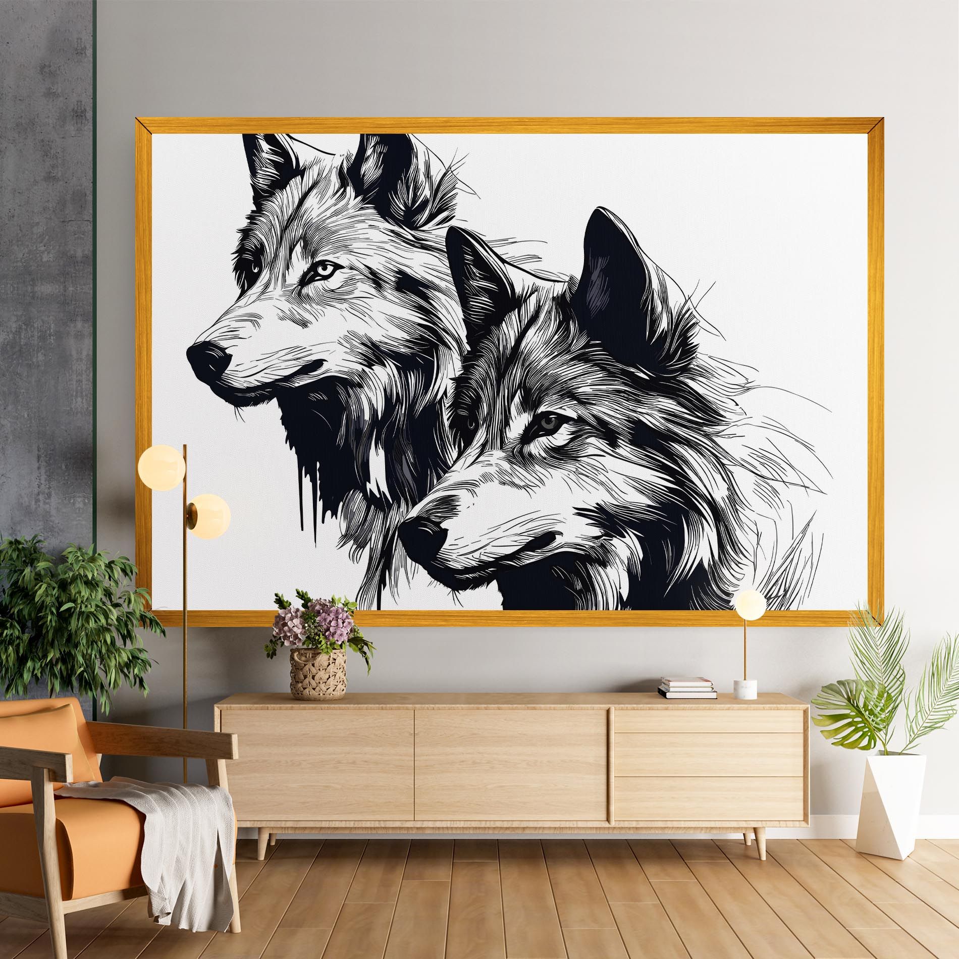 Wolf Friends mockup 9