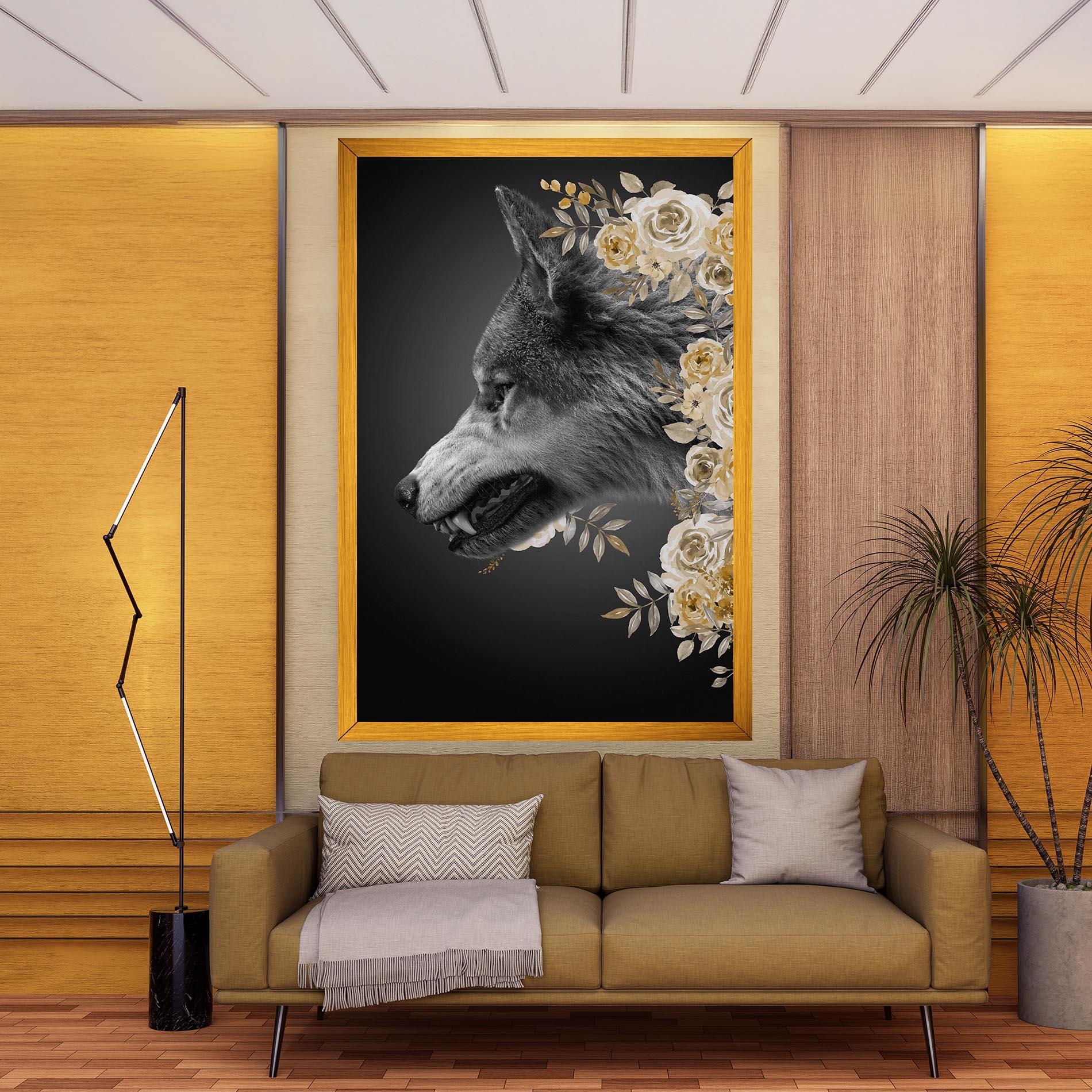 Tablou Canvas The Wolf In You mockup 9