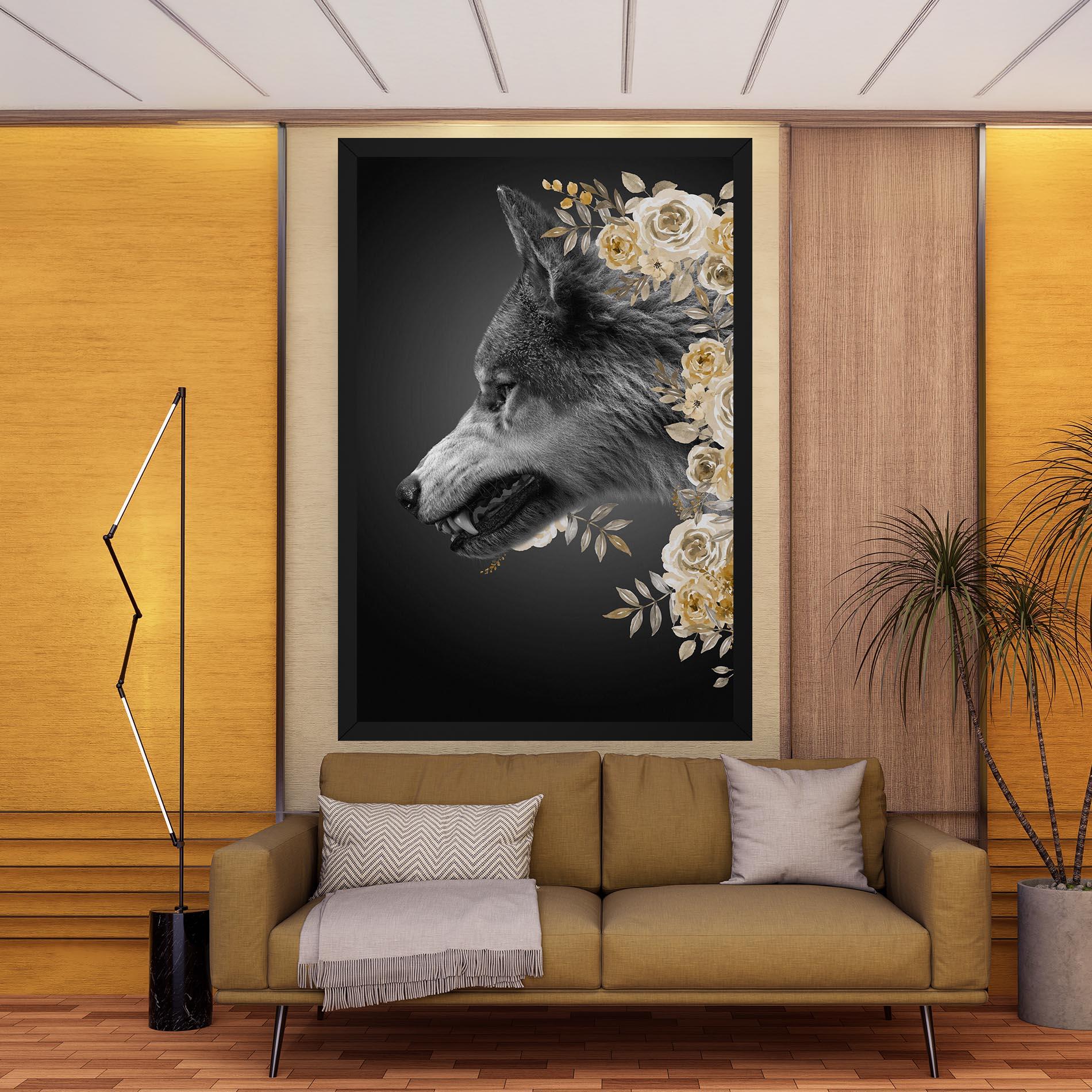 Tablou Canvas The Wolf In You mockup 9