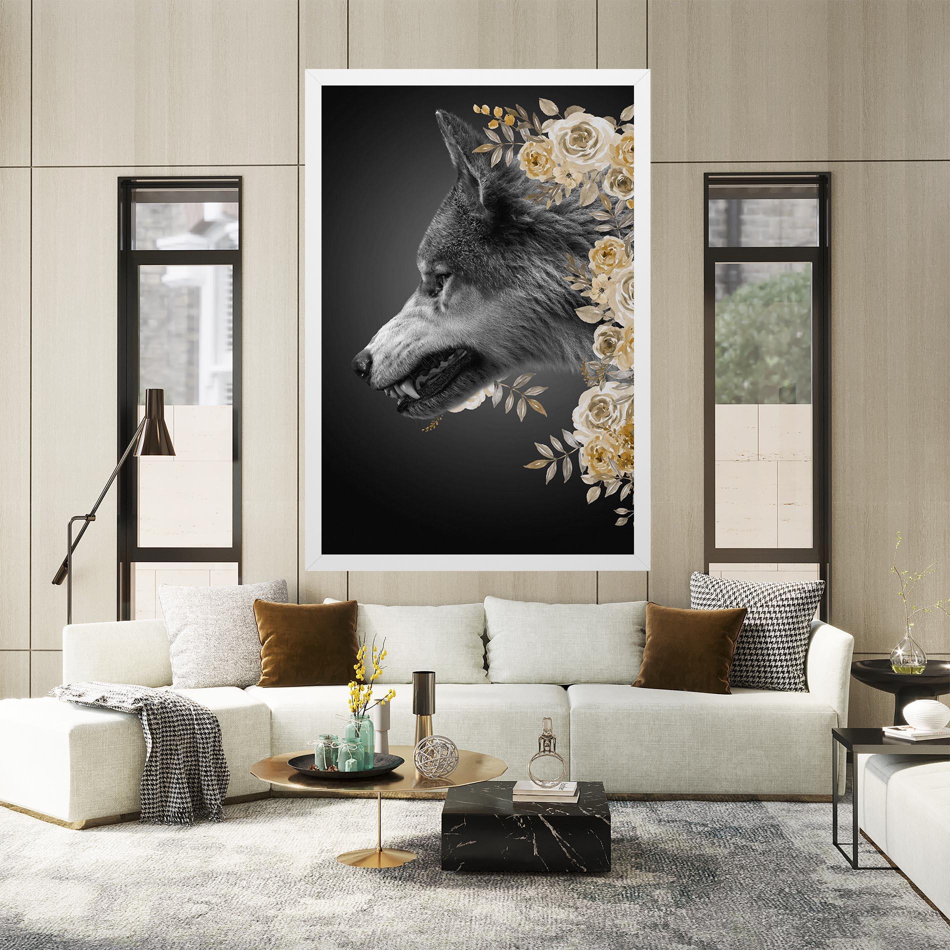 Tablou Canvas The Wolf In You mockup 2