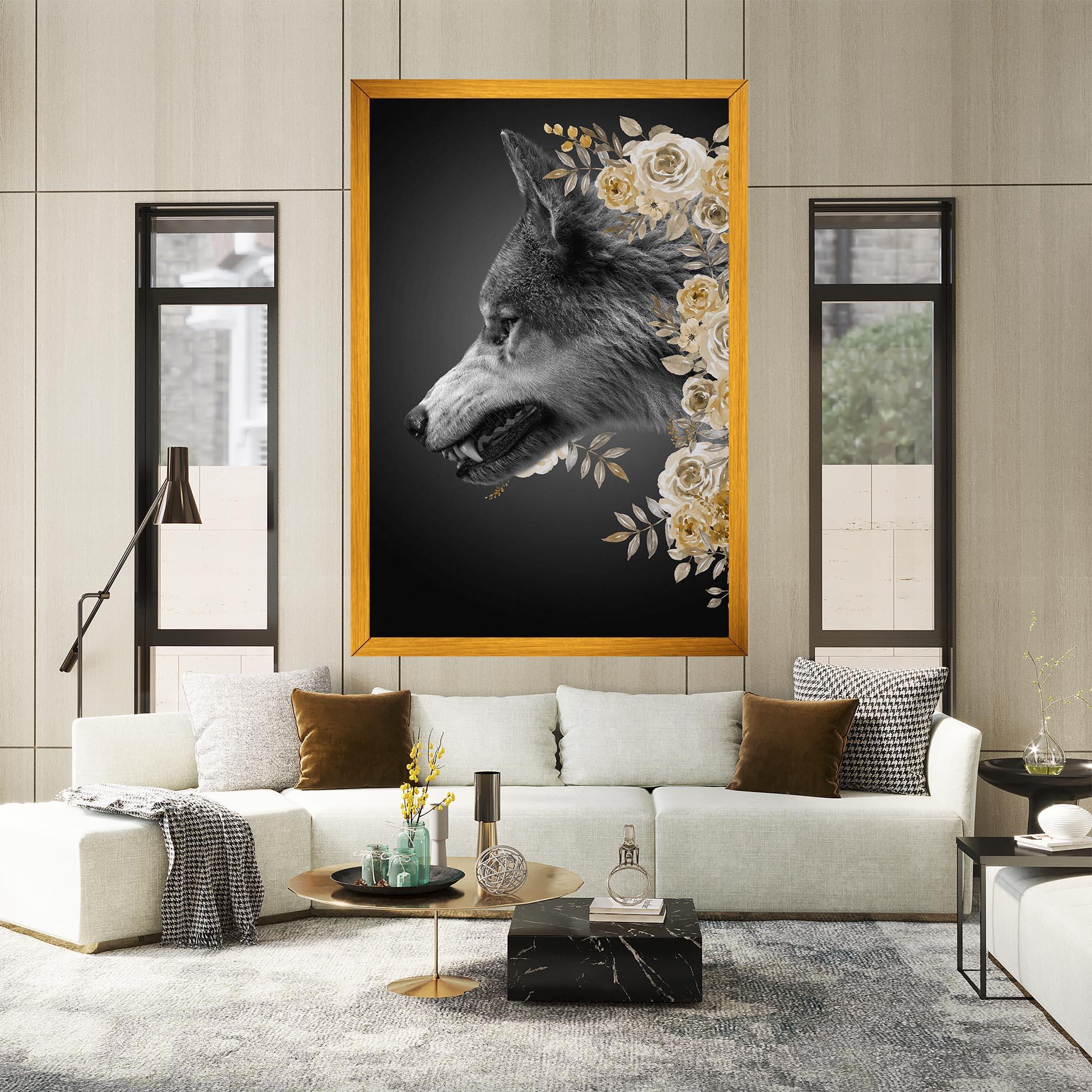Tablou Canvas The Wolf In You mockup 2