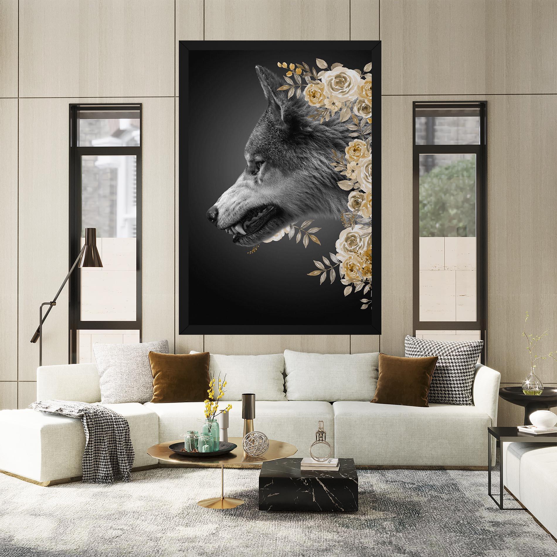 Tablou Canvas The Wolf In You mockup 2