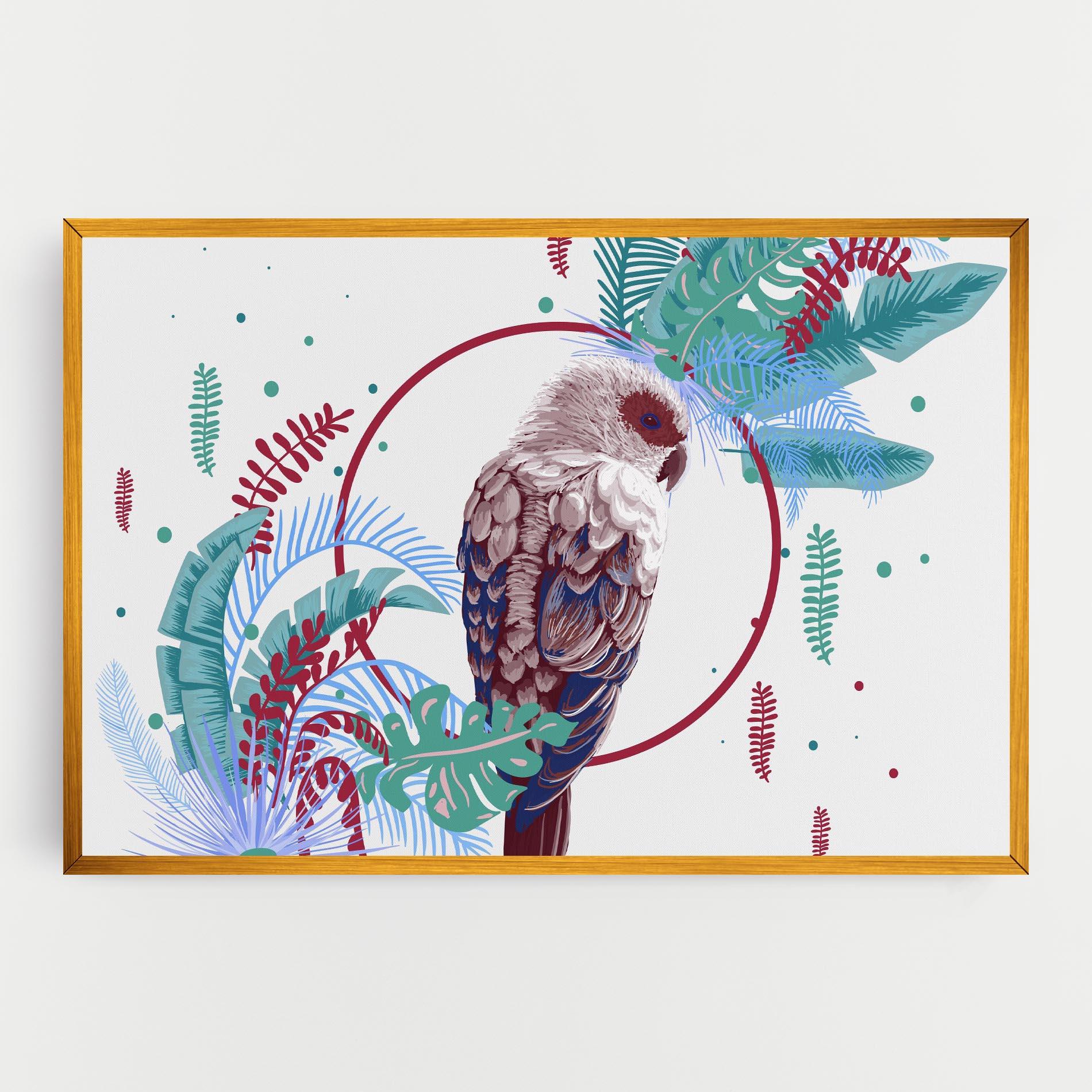 Tablou Canvas Bright Bird mockup 0
