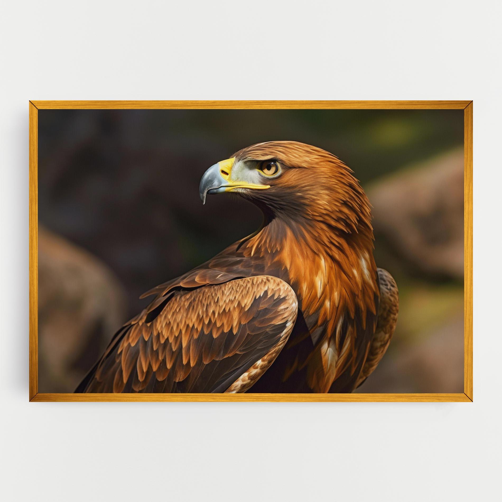 Tablou Canvas Brown Eagle mockup 0