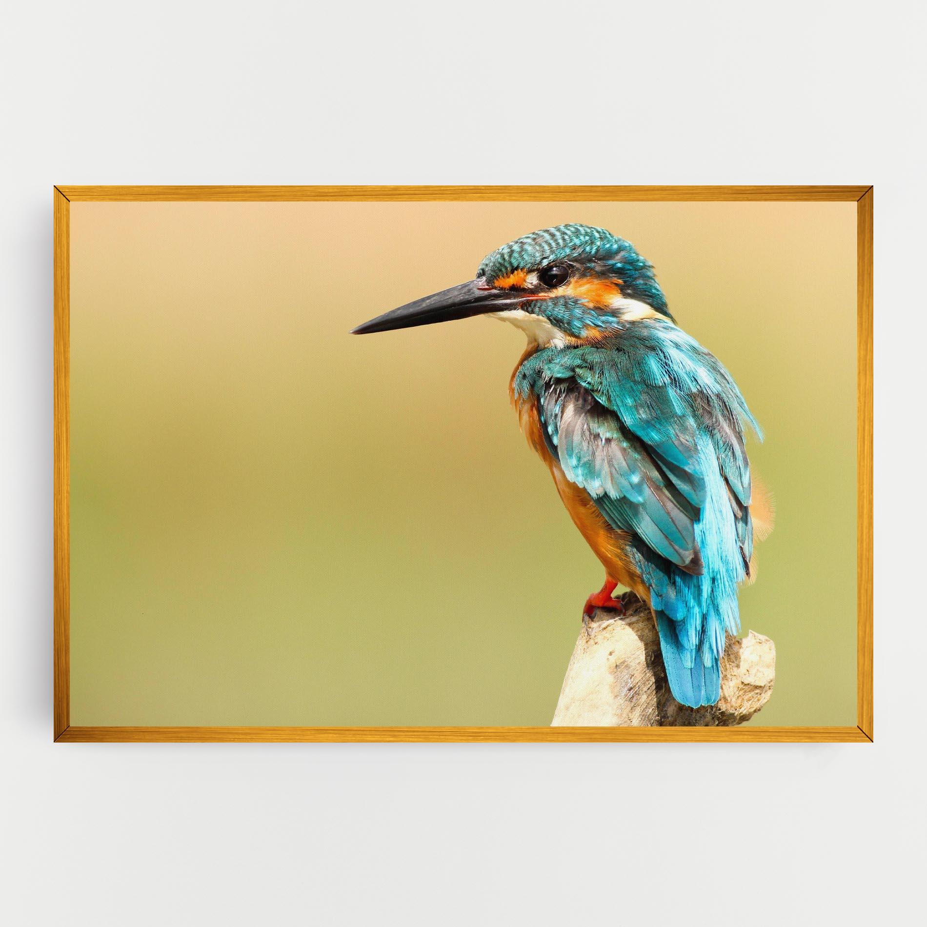 Tablou Canvas Light Blue Bird mockup 0