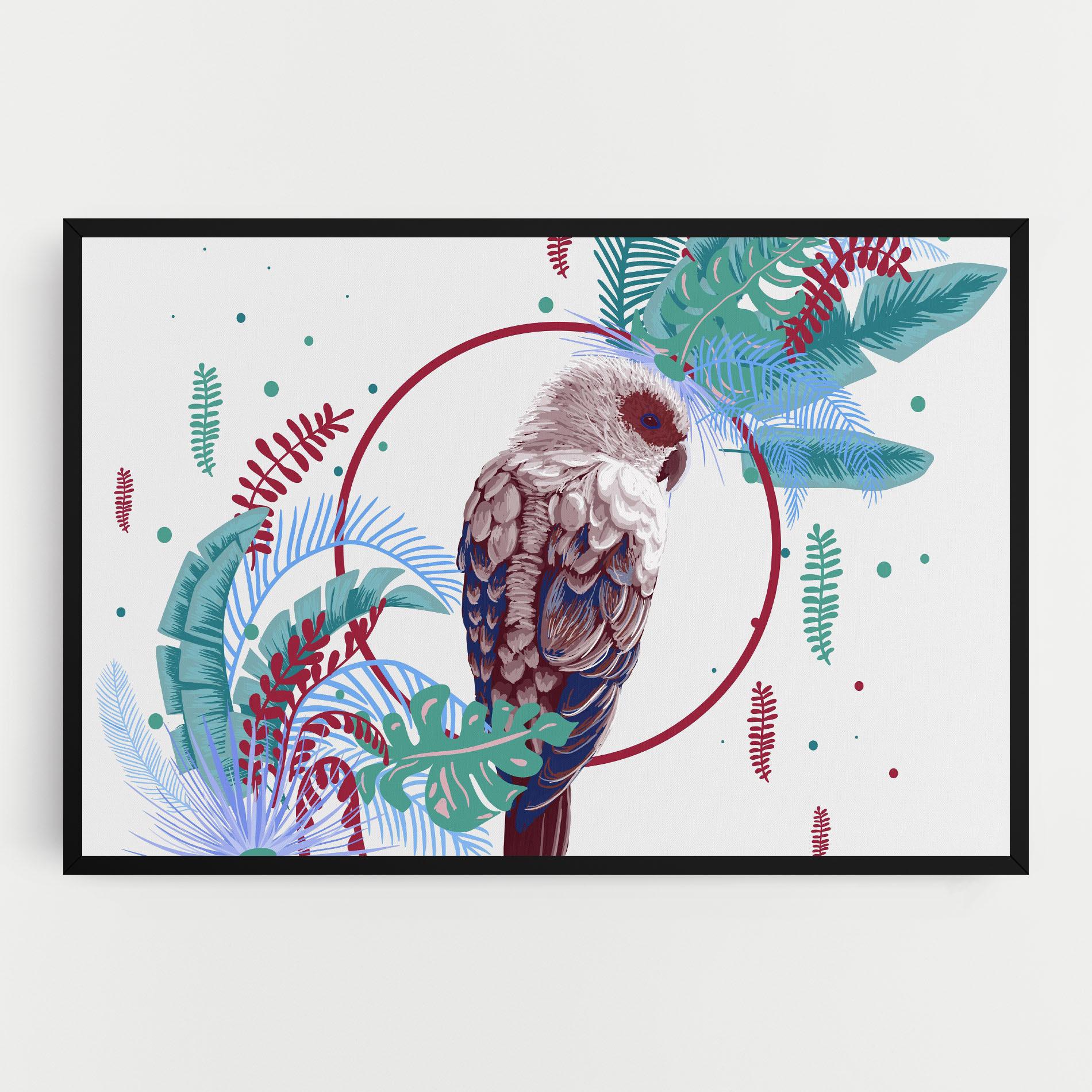 Tablou Canvas Bright Bird mockup 0