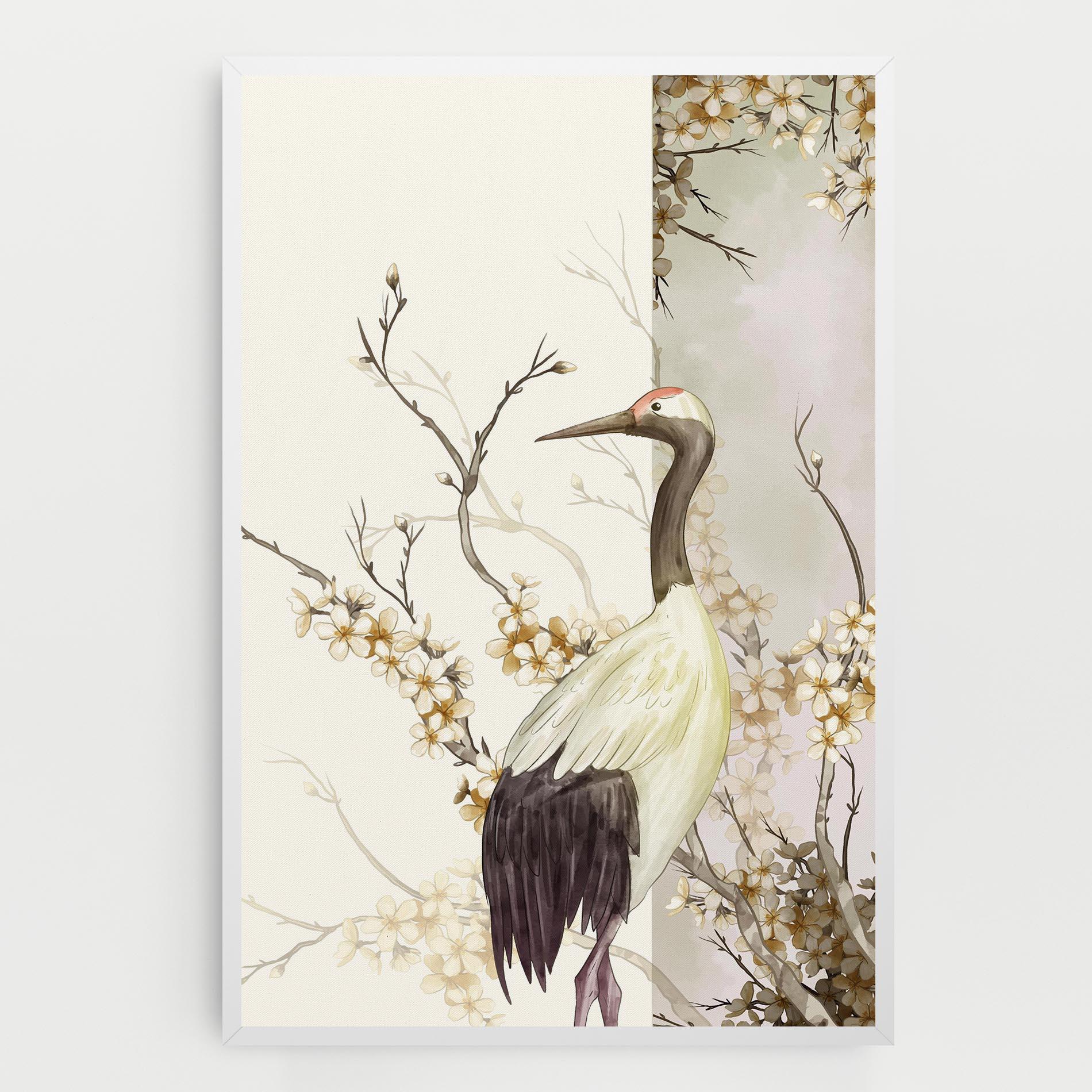 Tablou Canvas Asian Bird mockup 0