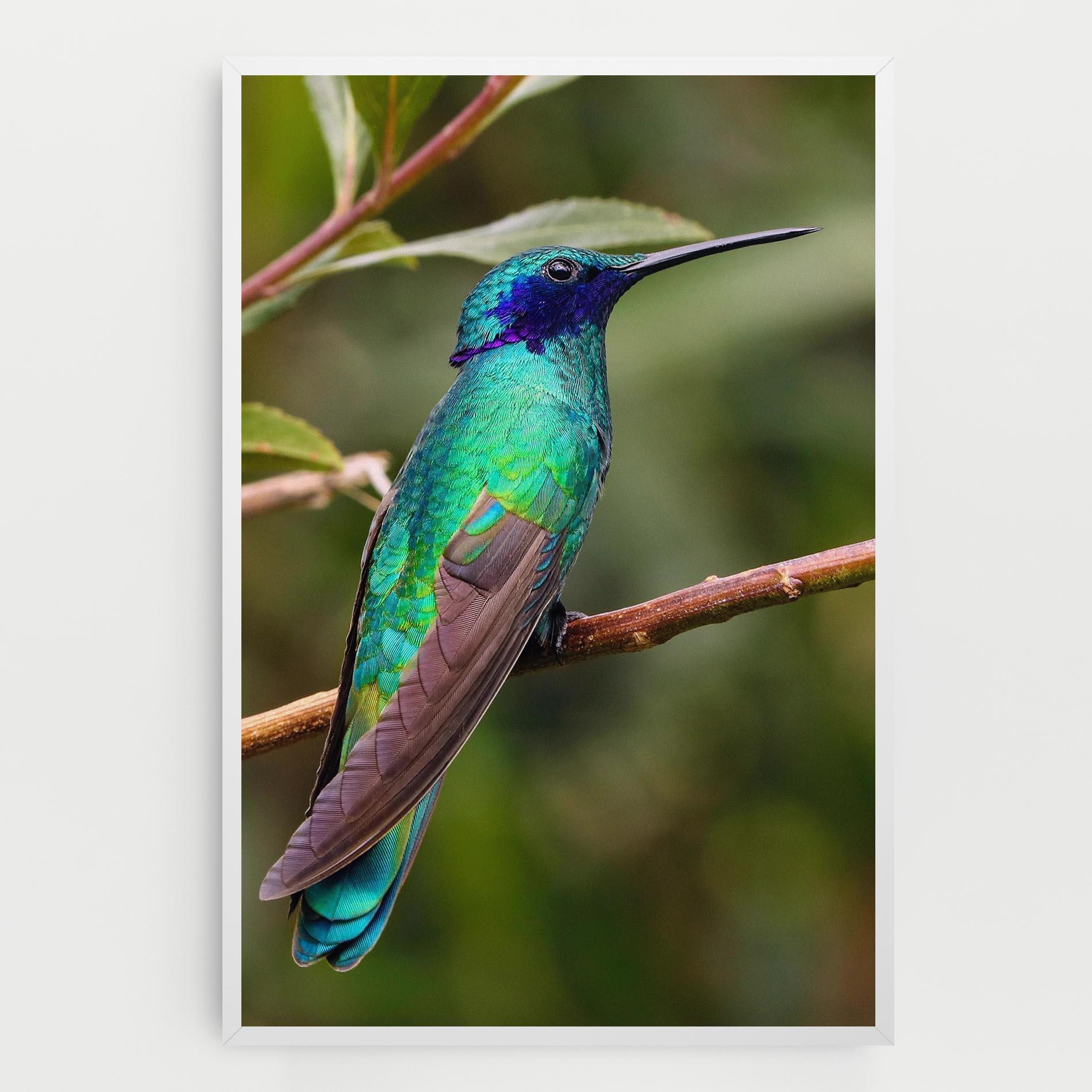 Tablou Canvas Green Bird mockup 0