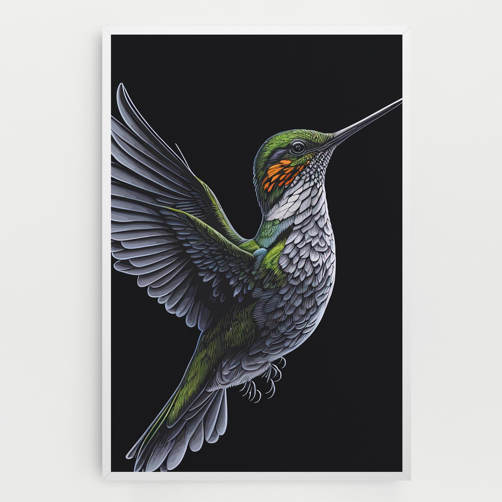 Tablou Canvas Hummingbird mockup 0