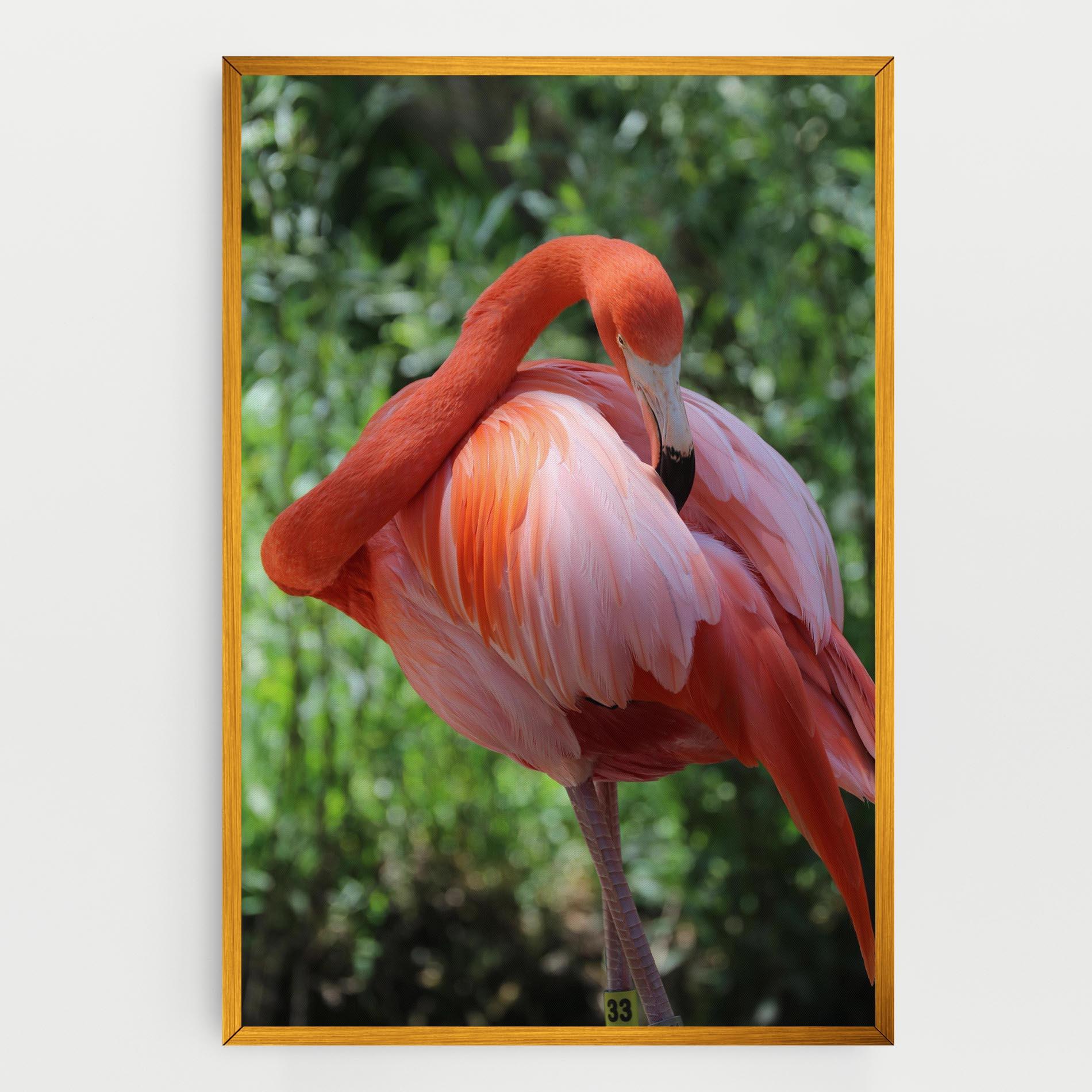 Tablou Canvas Red Flamingo mockup 0