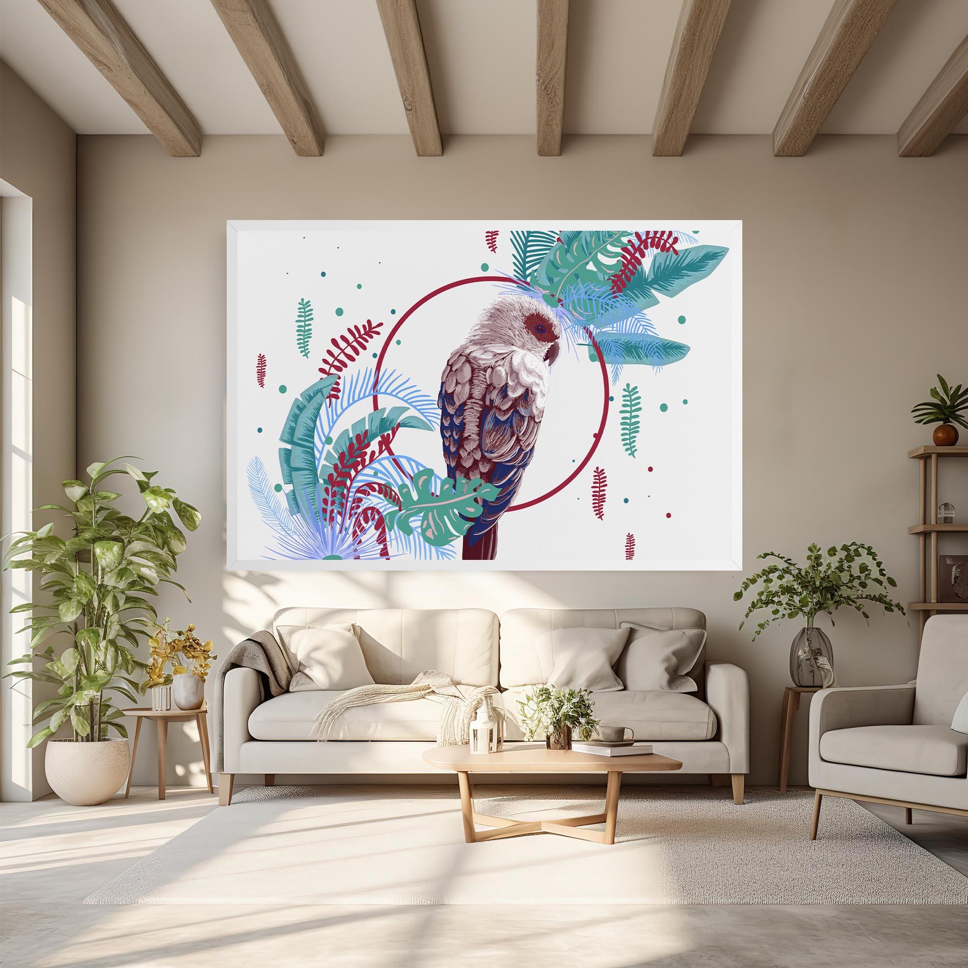 Tablou Canvas Bright Bird mockup 6