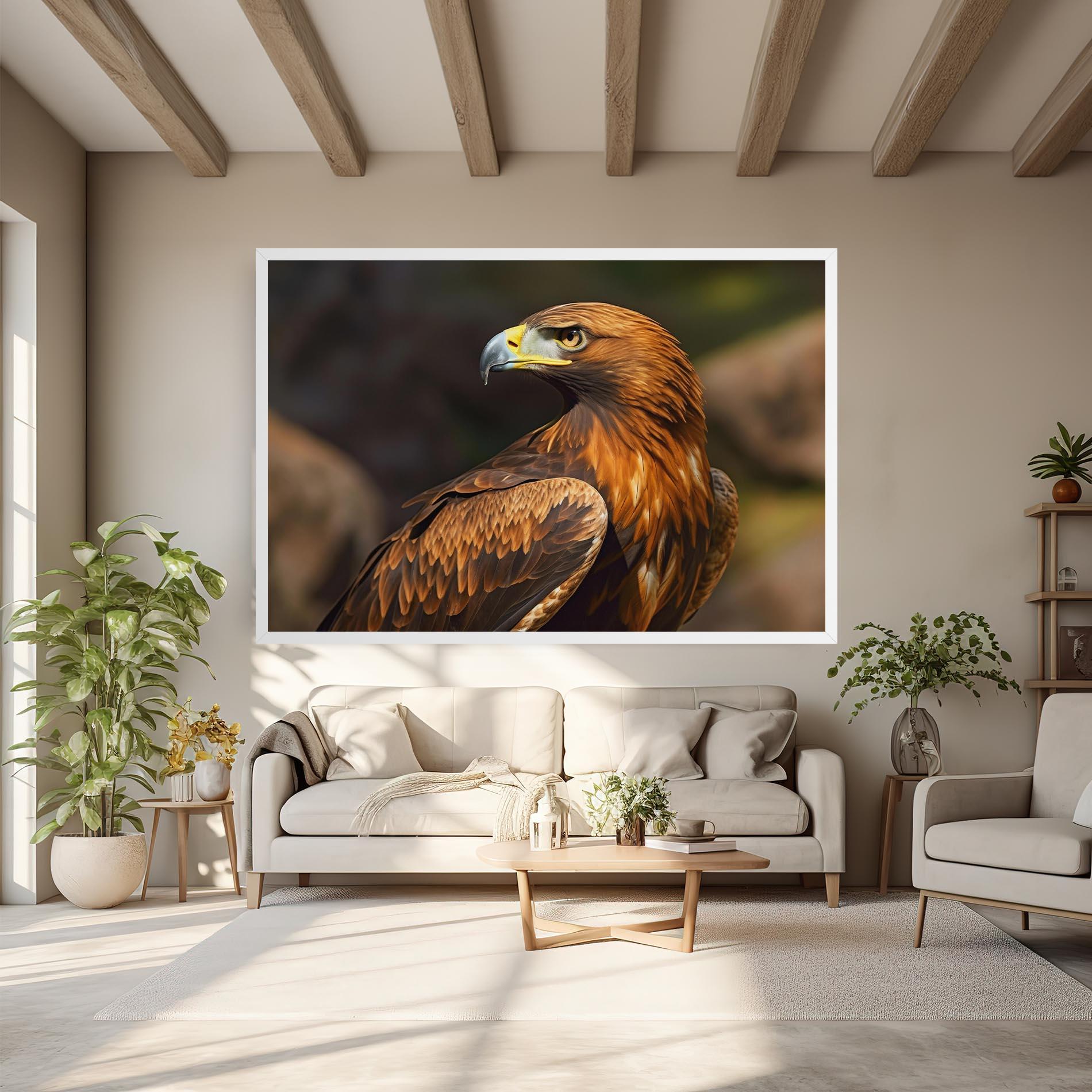 Tablou Canvas Brown Eagle mockup 6