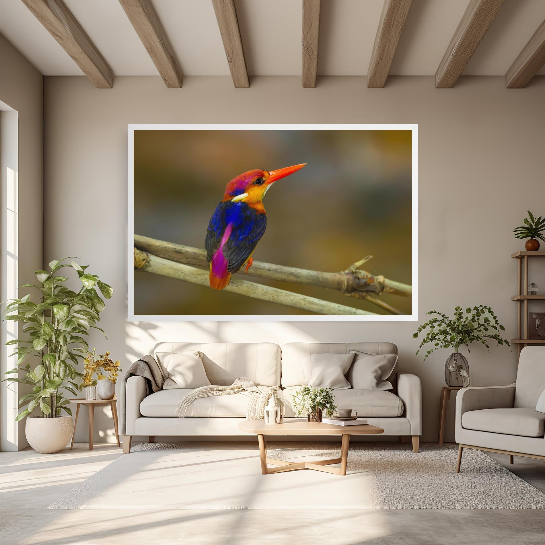 Tablou Canvas Colorful Bird mockup 6