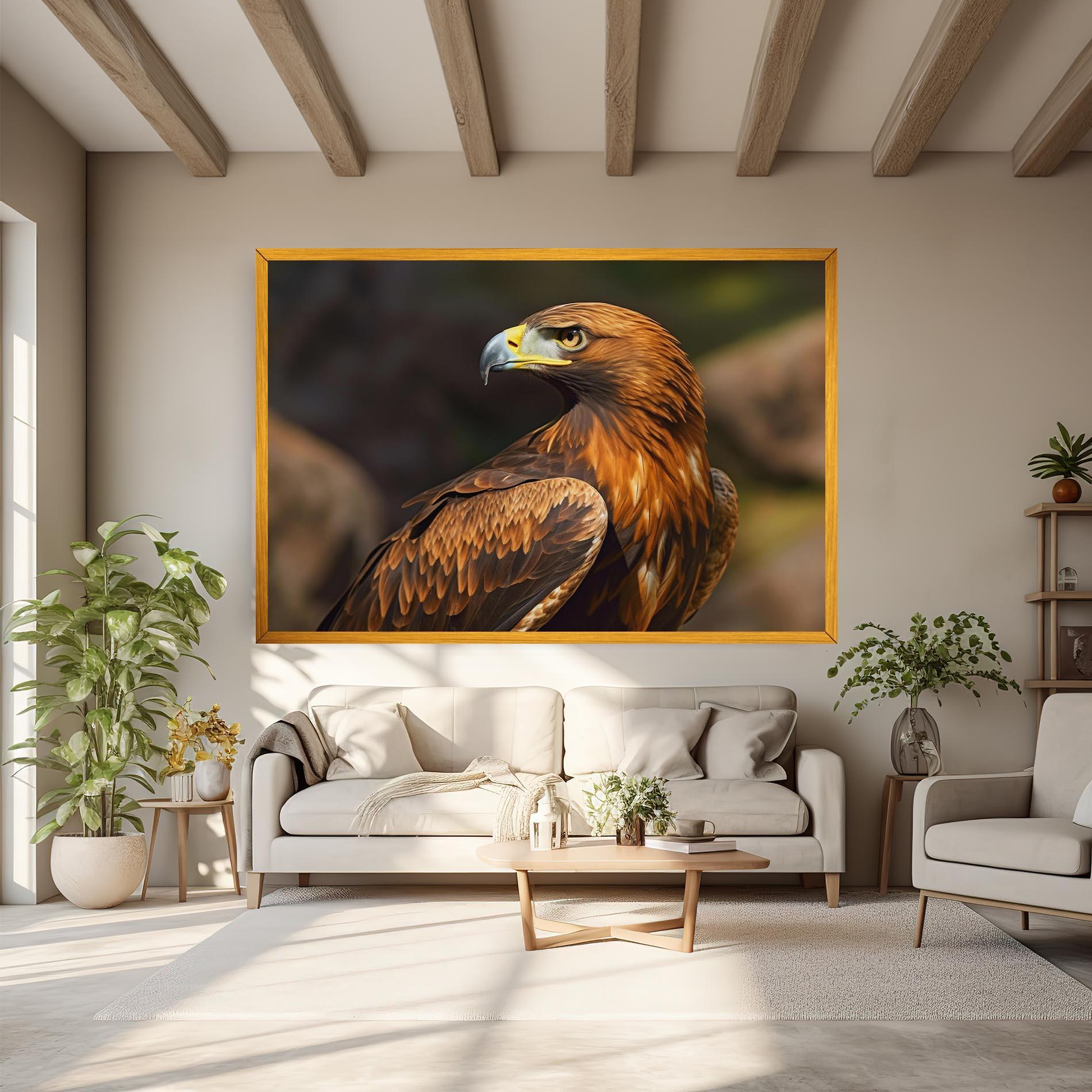 Tablou Canvas Brown Eagle mockup 6