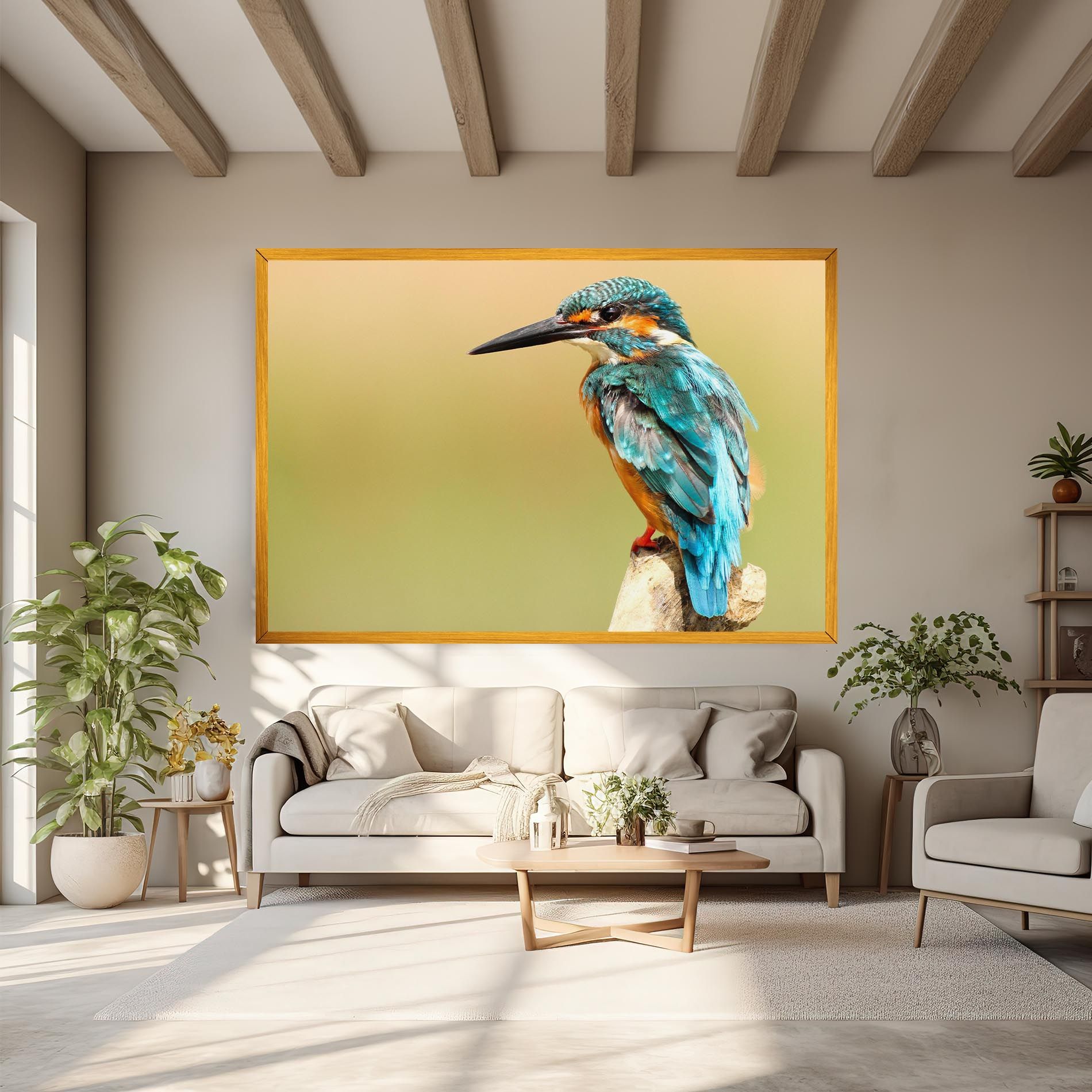 Light Blue Bird mockup 6