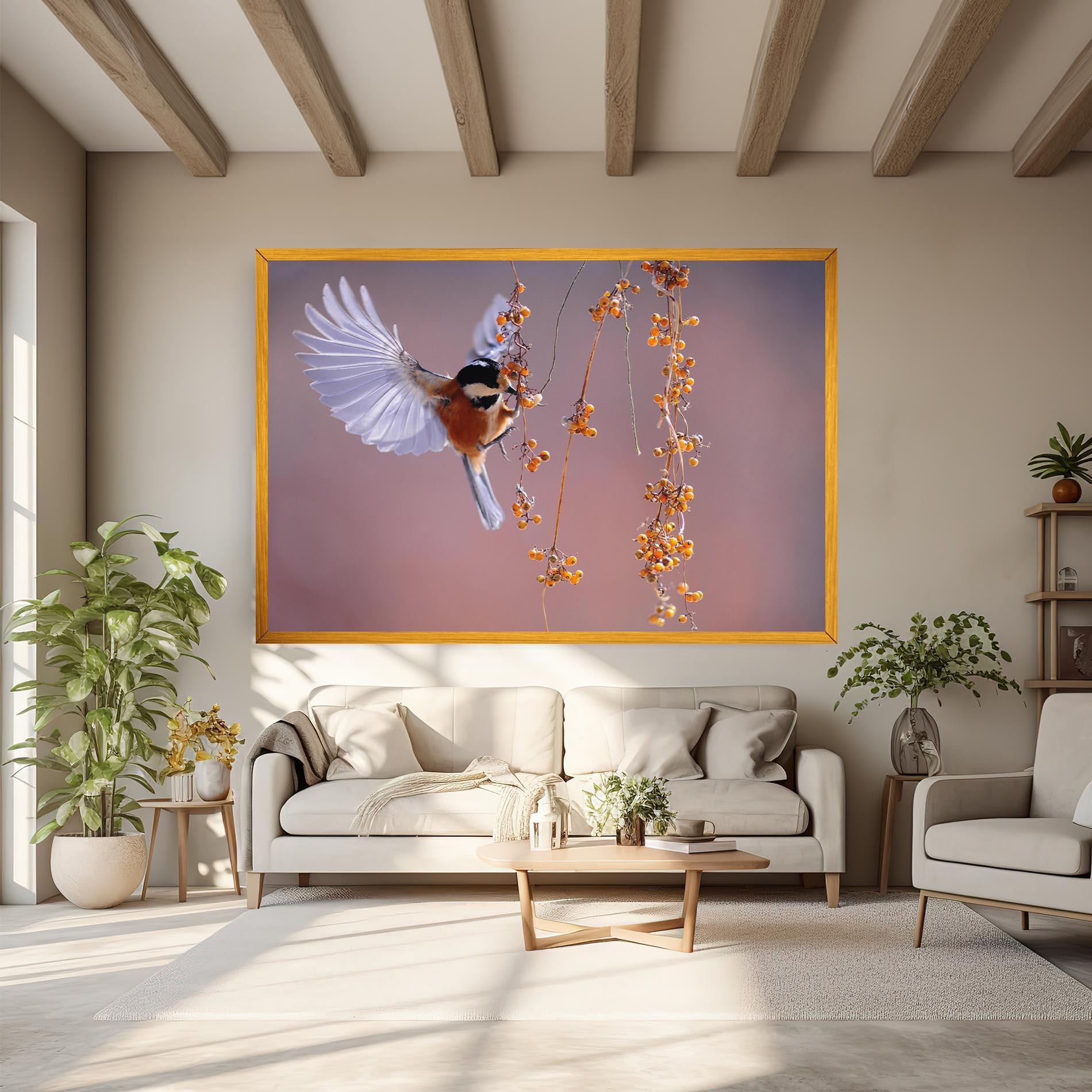 Tablou Canvas Woodpecker mockup 6