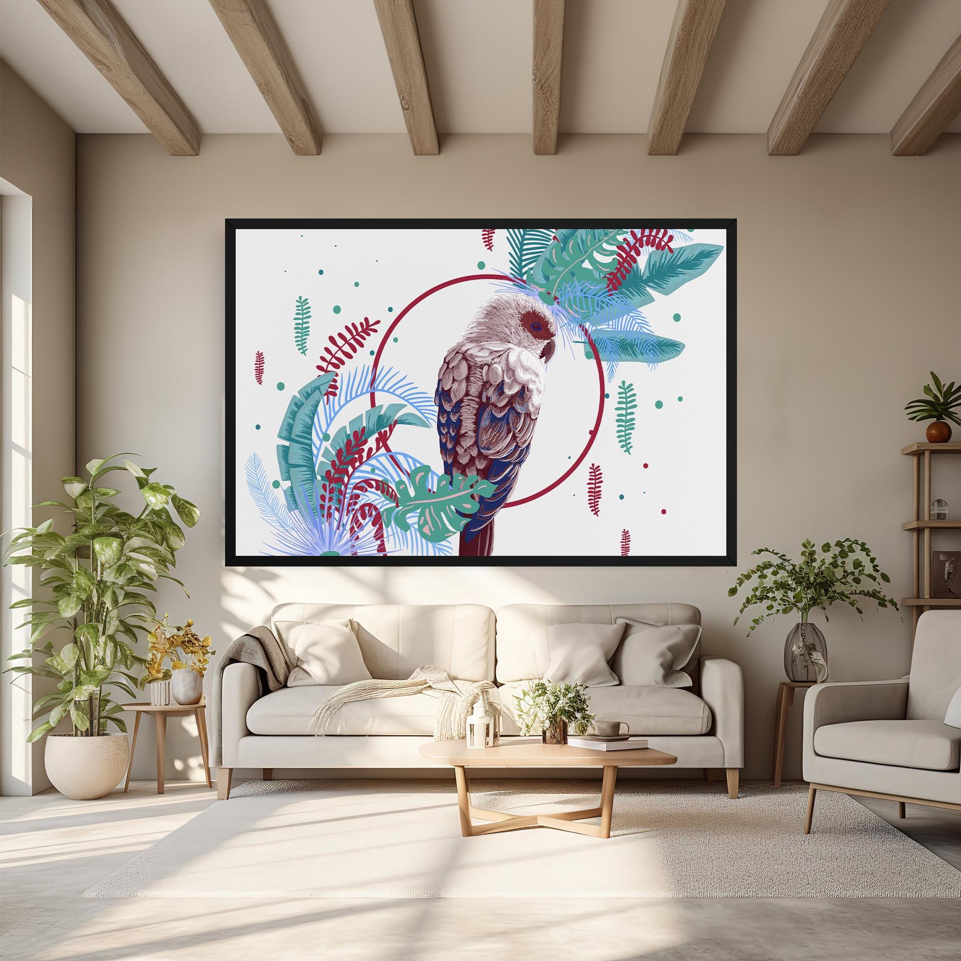 Tablou Canvas Bright Bird mockup 6