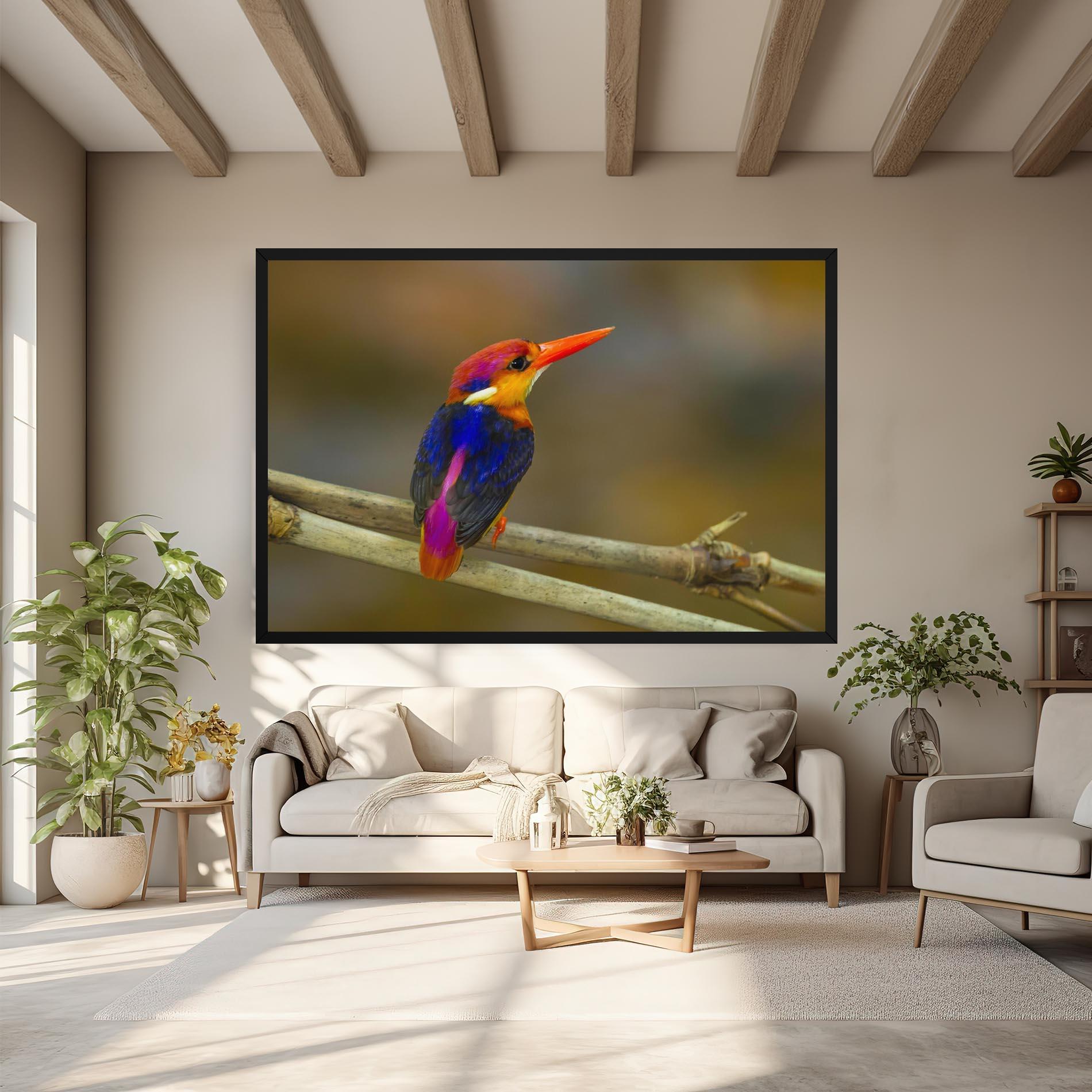 Tablou Canvas Colorful Bird mockup 6