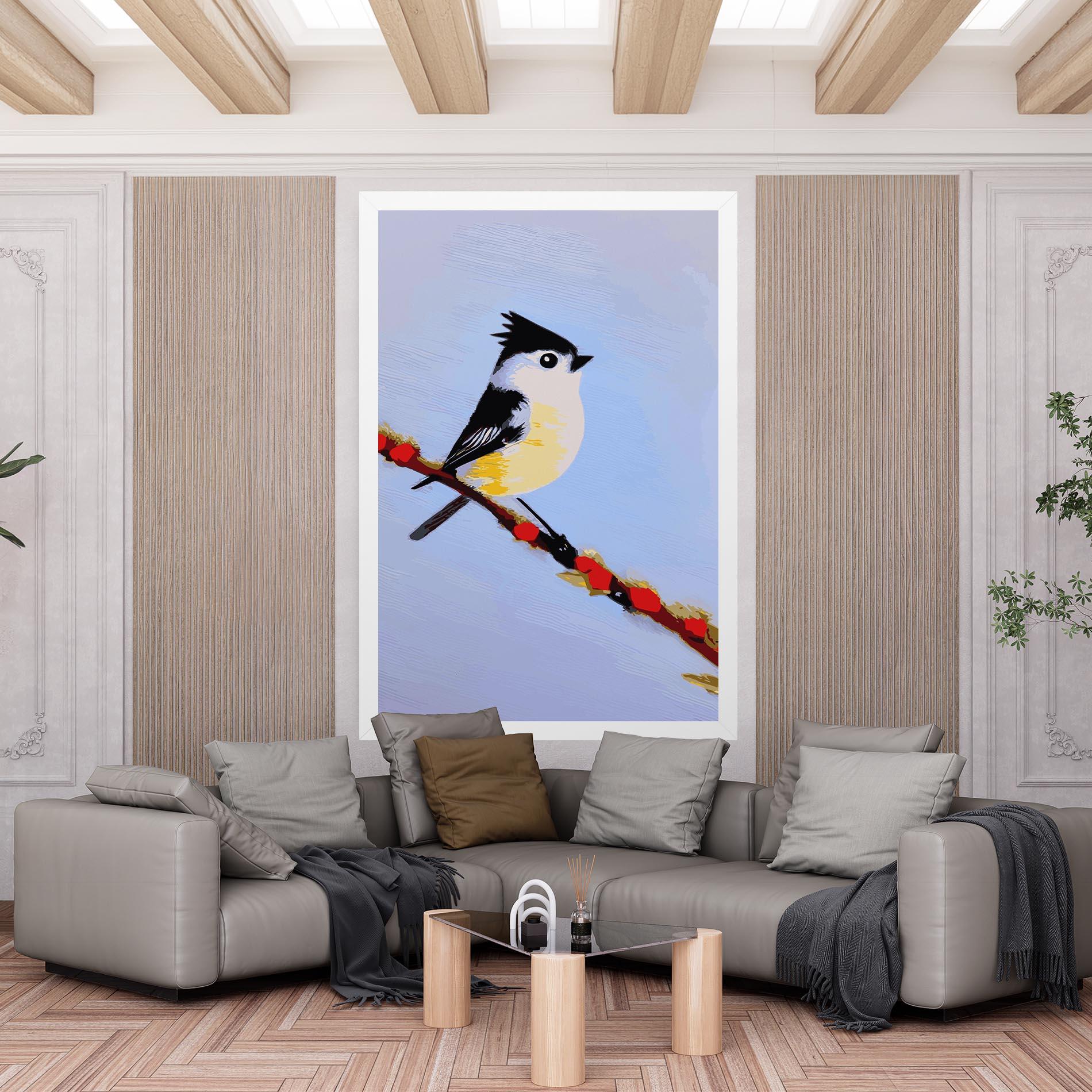 Tablou Canvas Bird Painting mockup 6