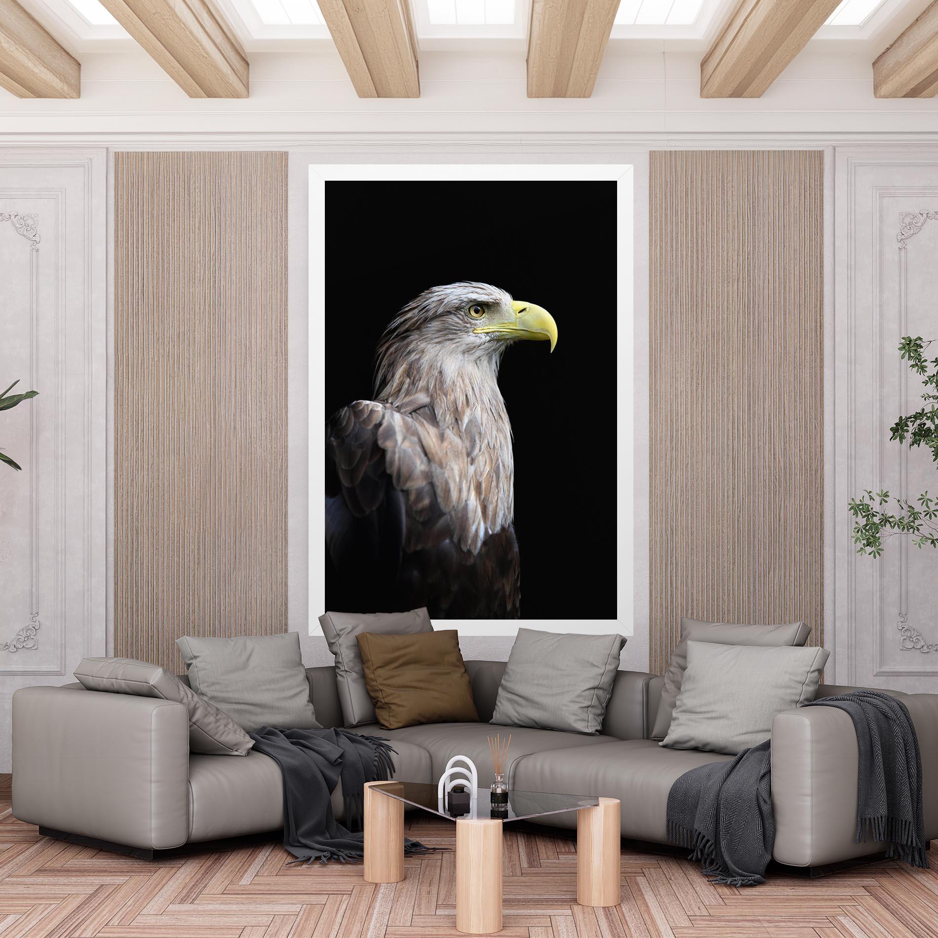 Tablou Canvas Close Up Eagle mockup 6