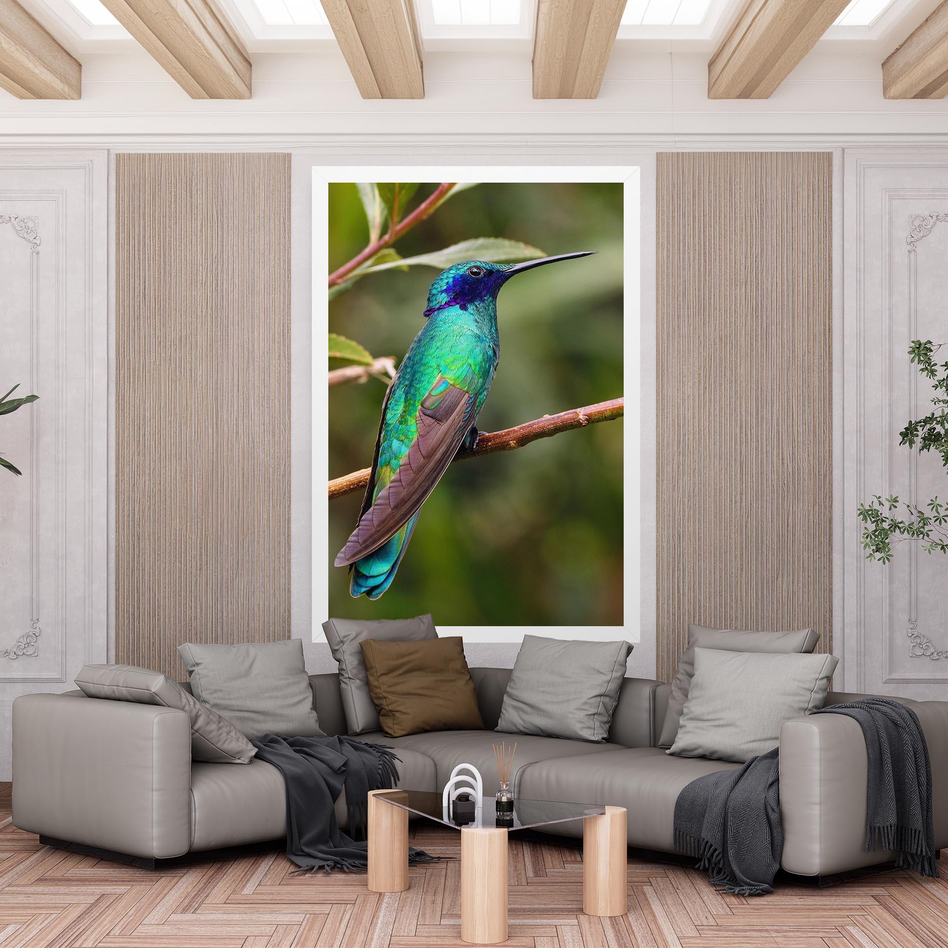 Tablou Canvas Green Bird mockup 6
