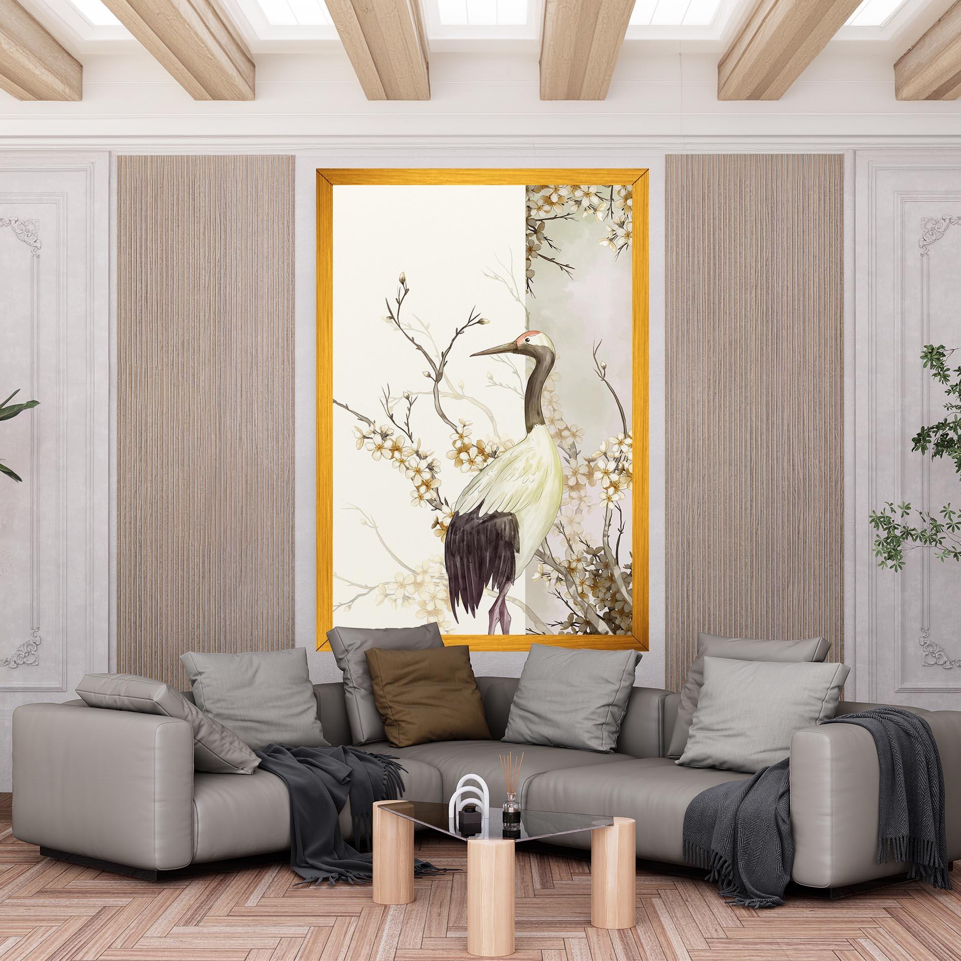 Tablou Canvas Asian Bird mockup 6