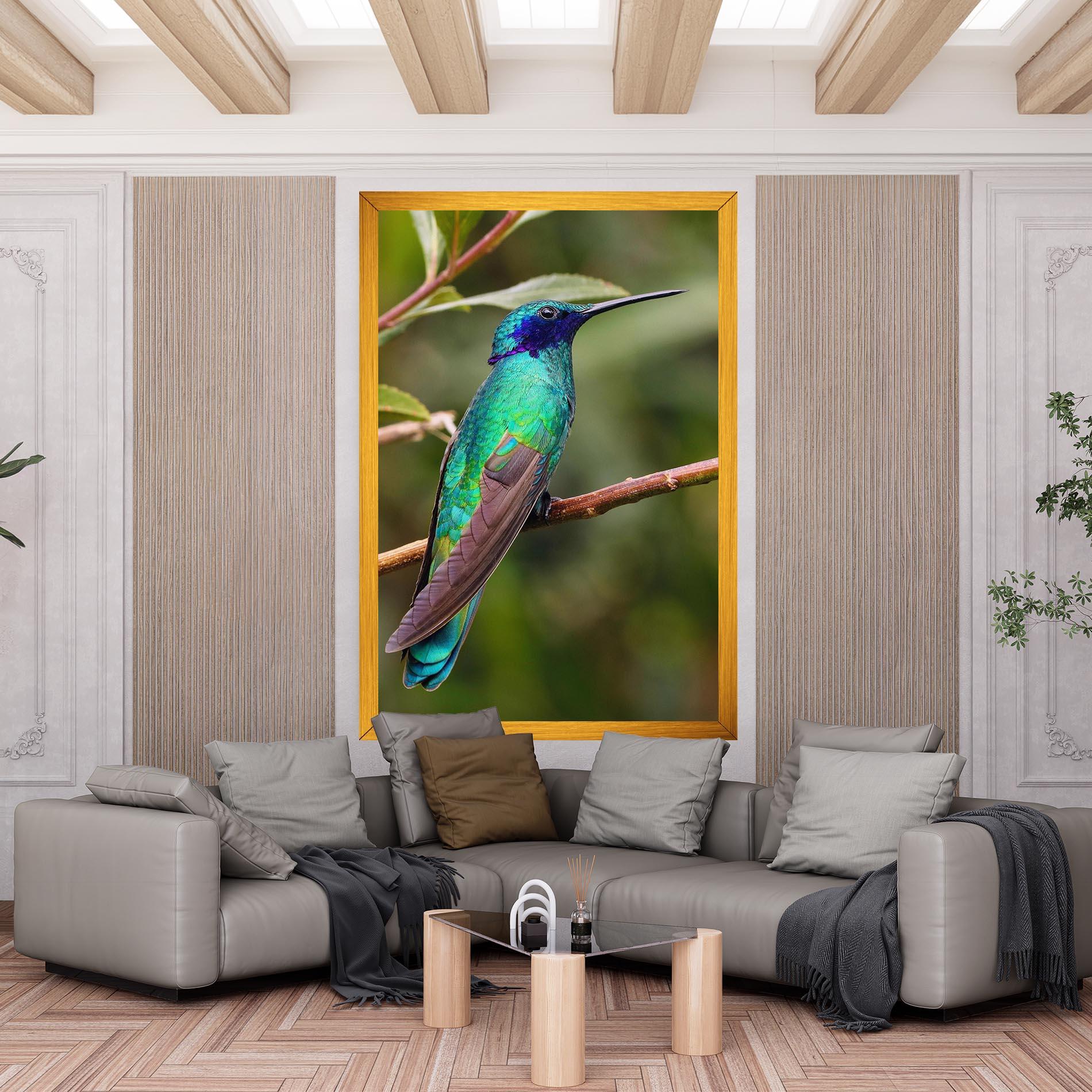 Tablou Canvas Green Bird mockup 6