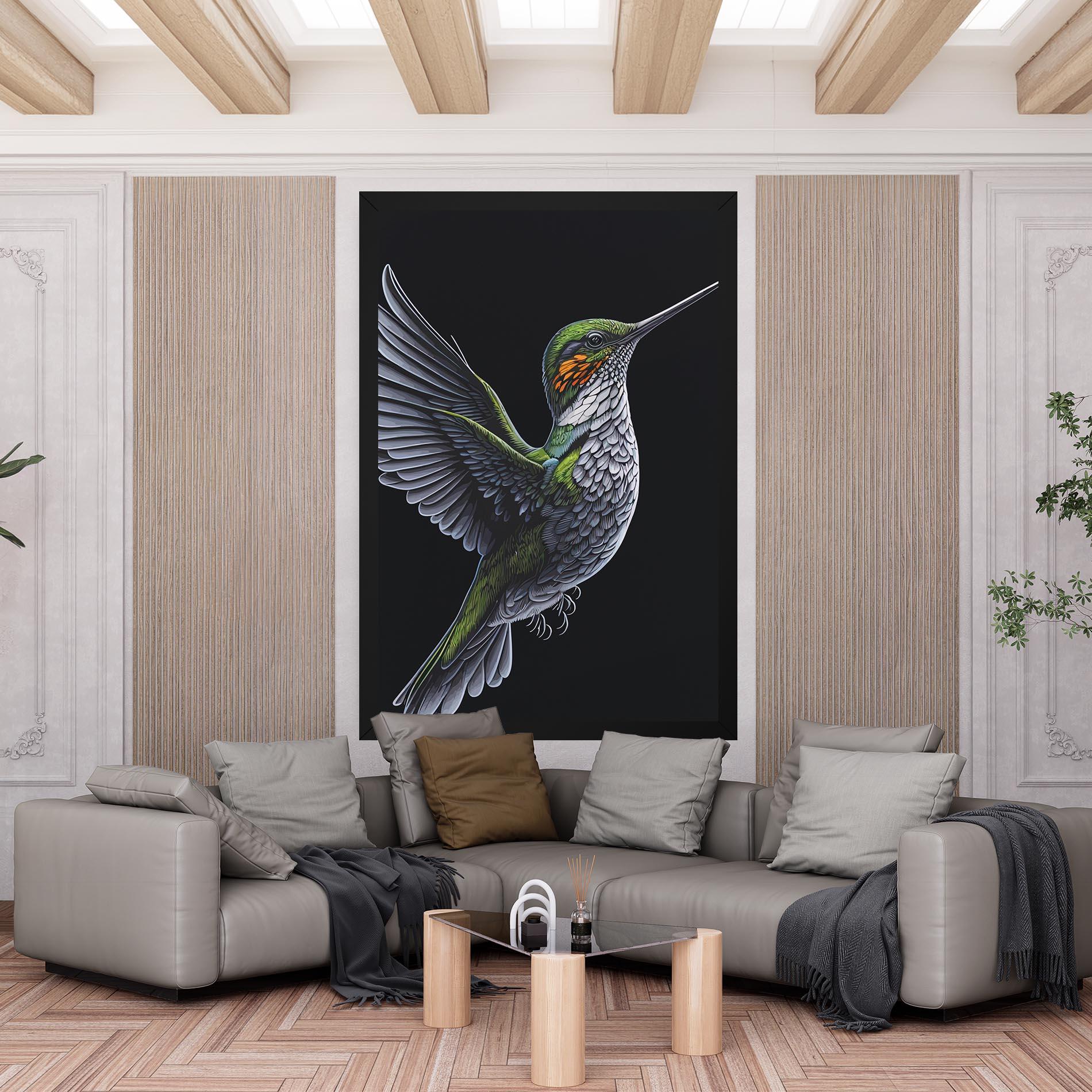 Tablou Canvas Hummingbird mockup 6