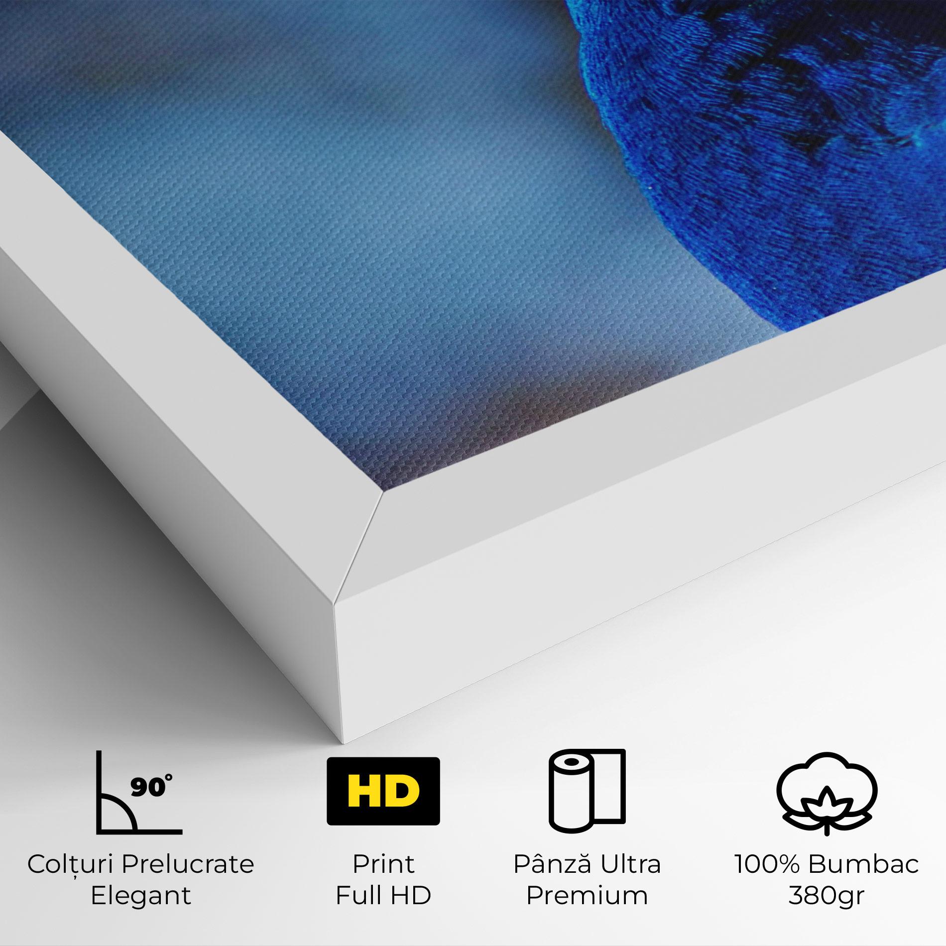Tablou Canvas Blue Bird mockup 4