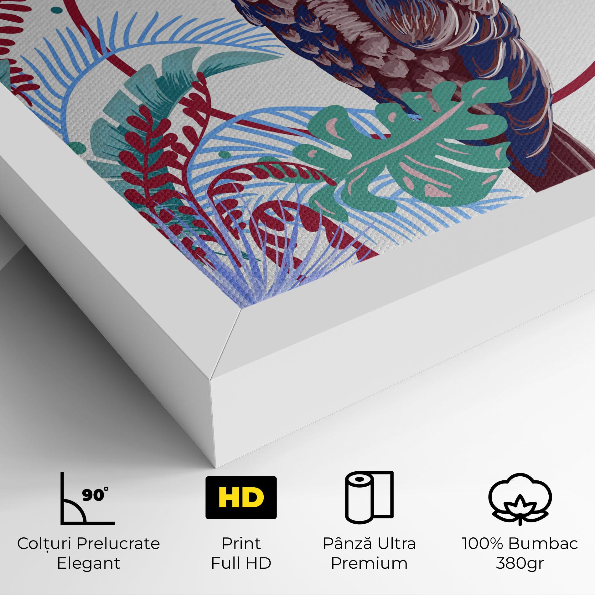 Tablou Canvas Bright Bird mockup 4