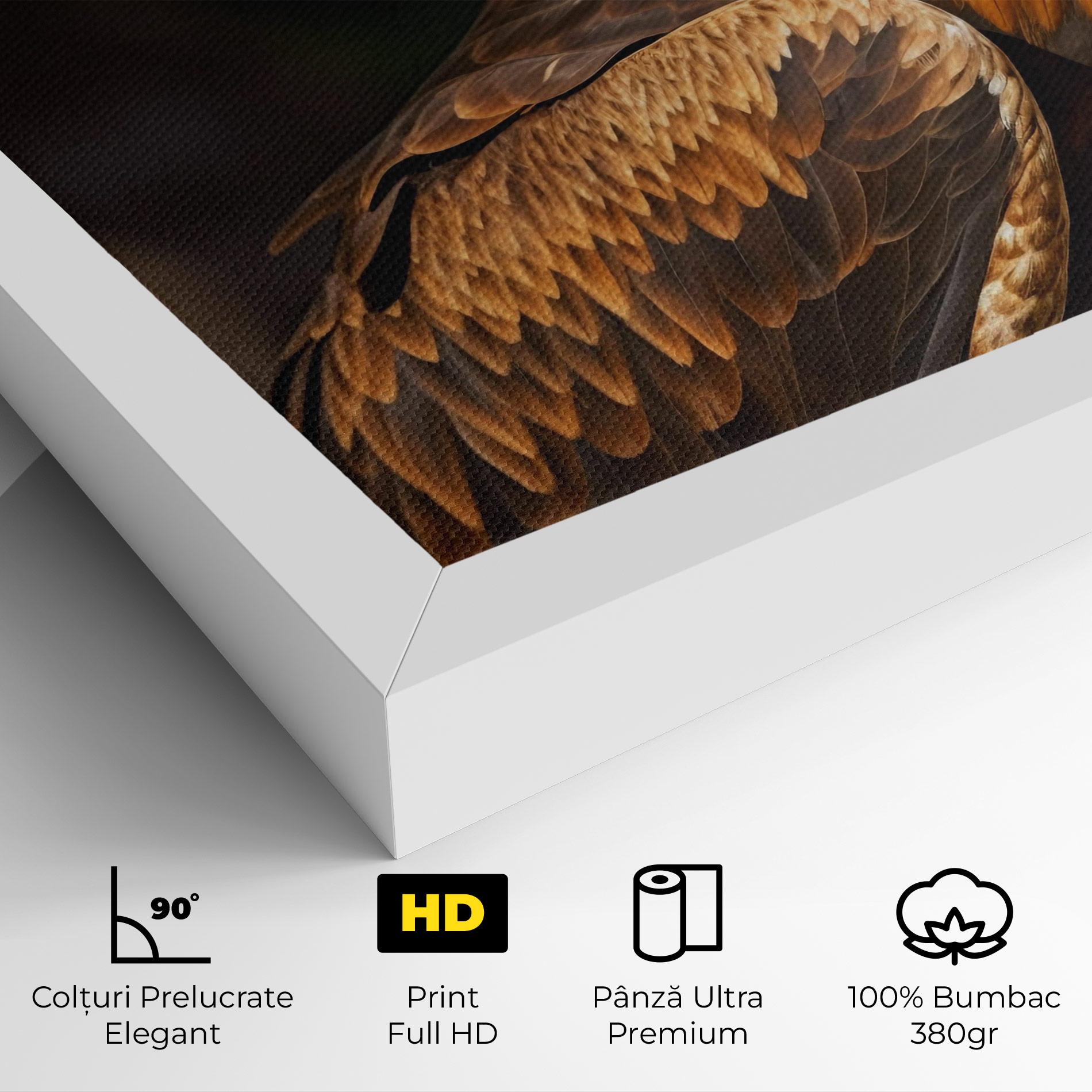 Tablou Canvas Brown Eagle mockup 4