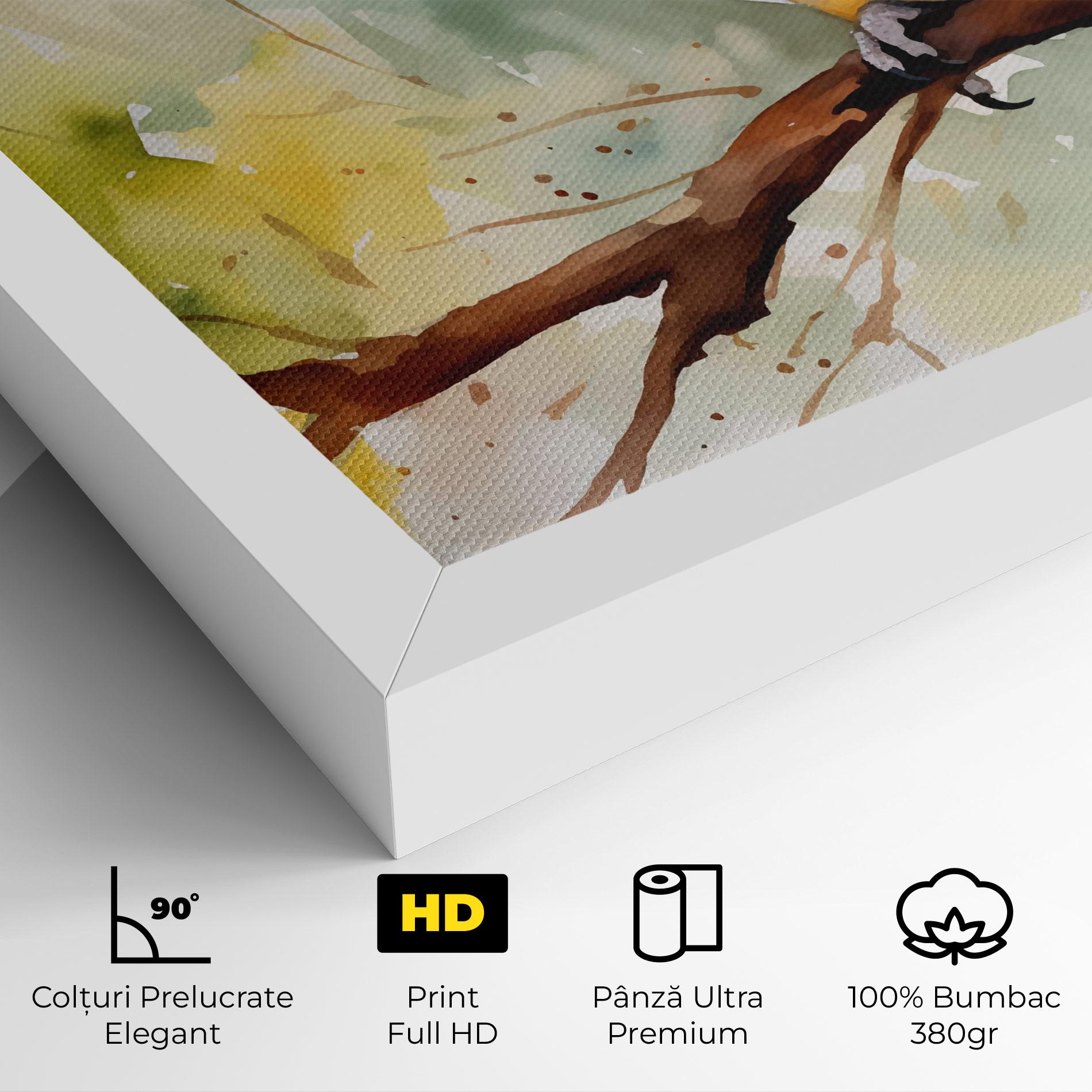 Tablou Canvas Cute Baby Parrot mockup 4