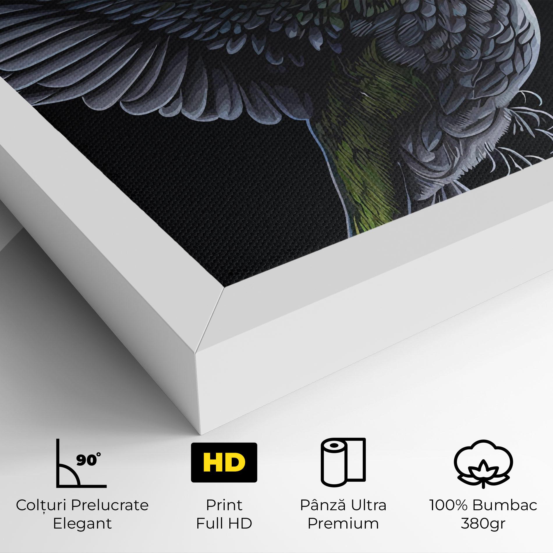 Tablou Canvas Hummingbird mockup 4