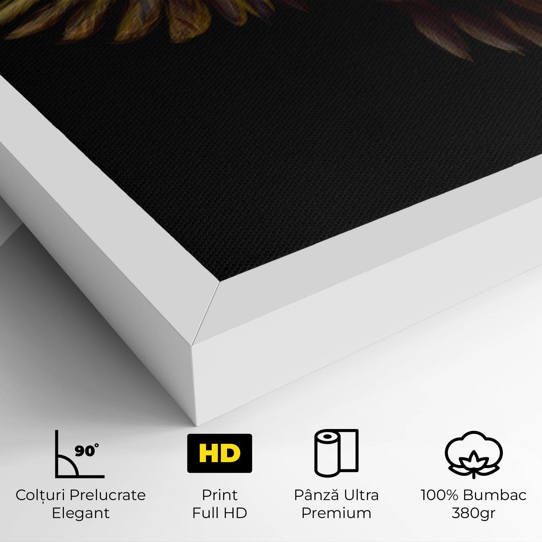 Tablou Canvas Parrot Flying mockup 4