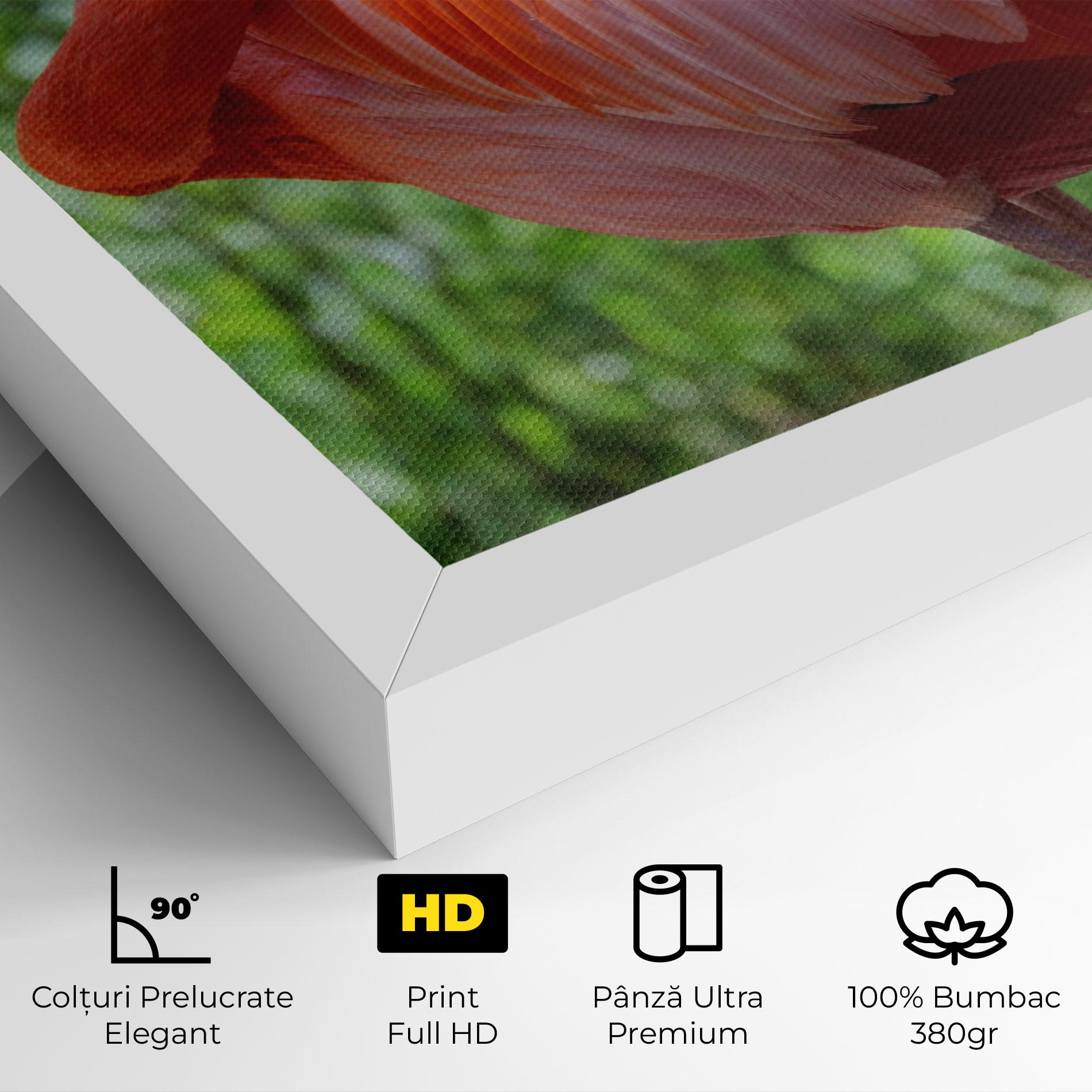 Tablou Canvas Red Flamingo mockup 4